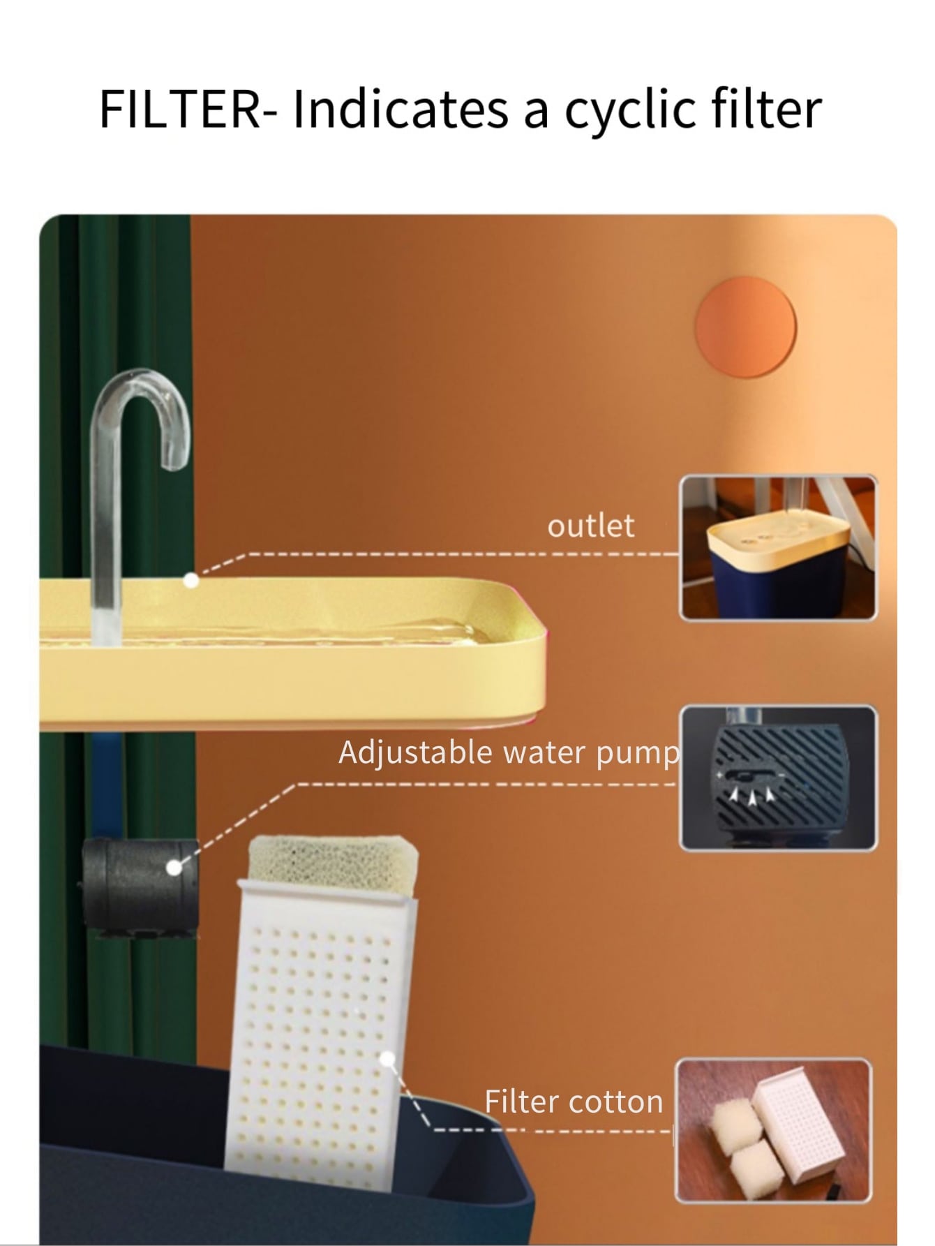 1pc Pet Automatic Waterer