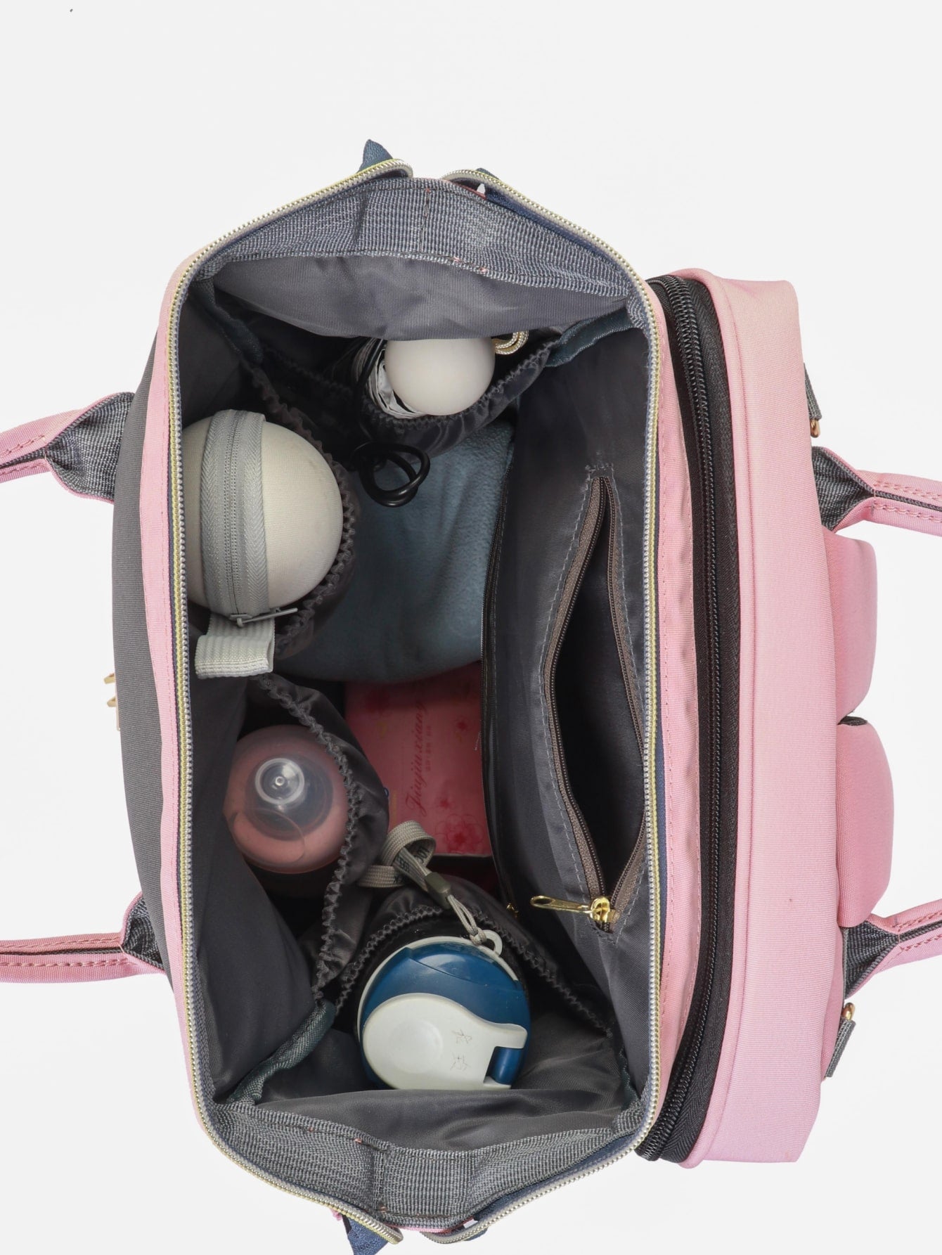 1pc Colorblock Diaper Bag
