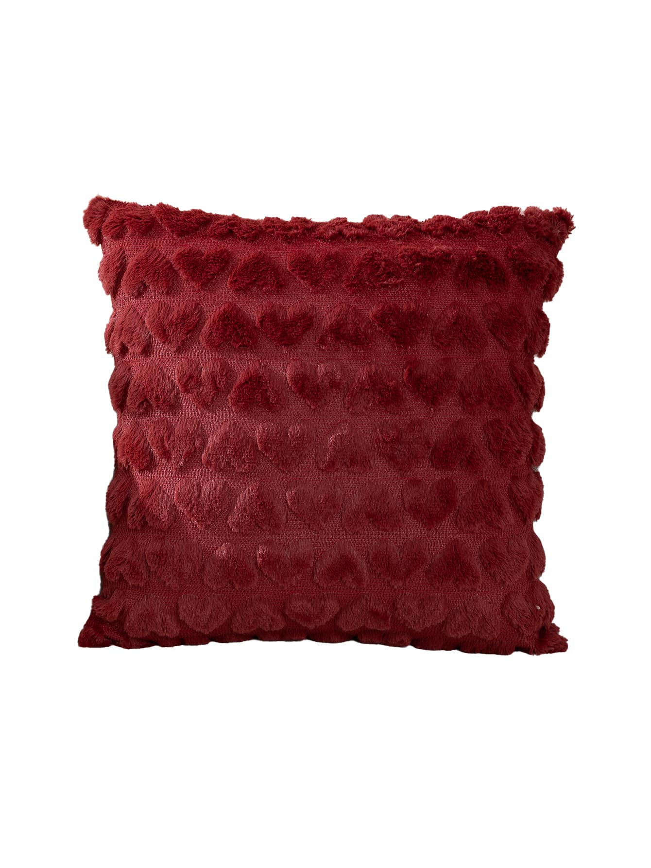 Heart Pattern Cushion Cover Without Filler