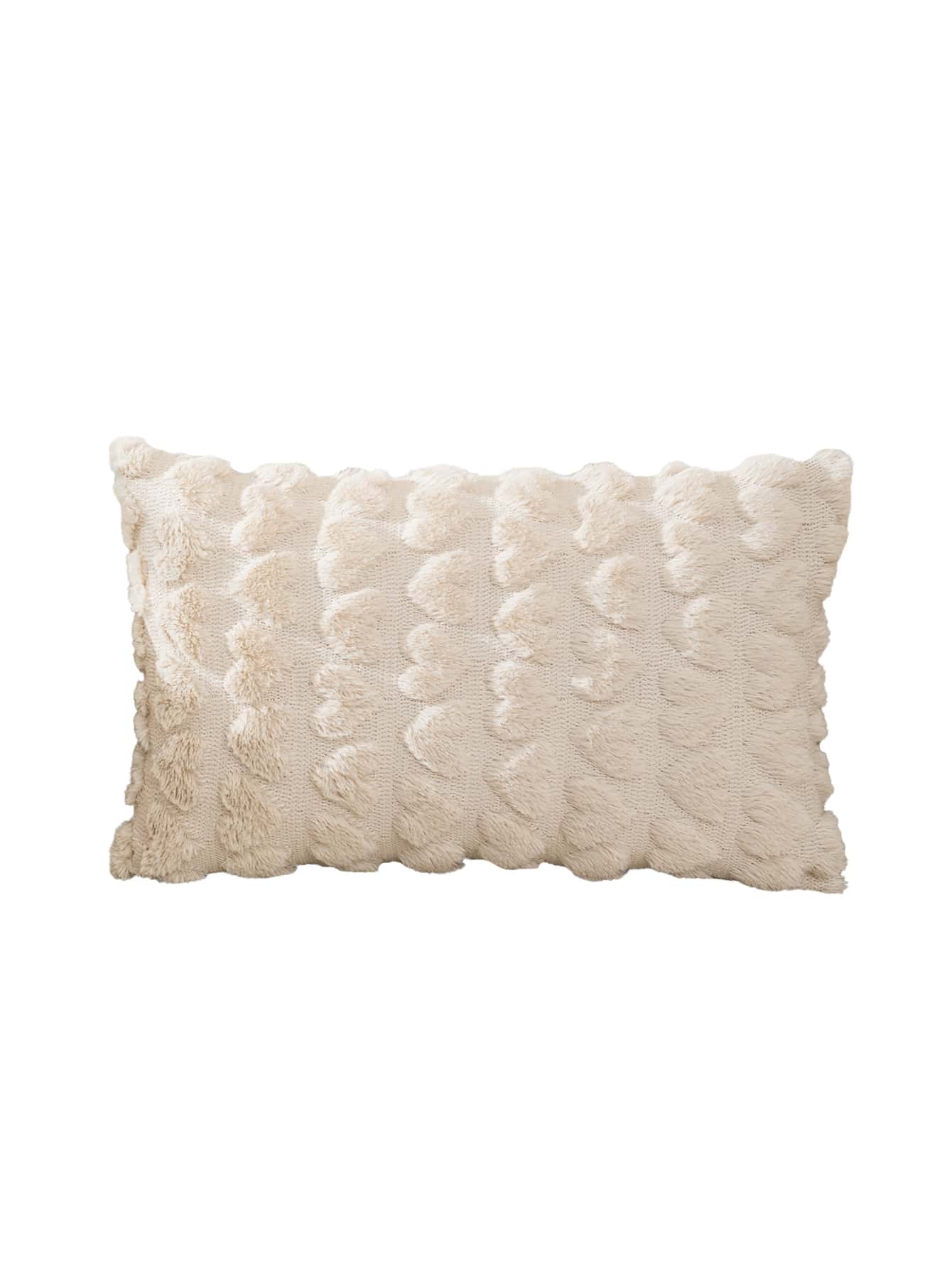 Heart Pattern Cushion Cover Without Filler