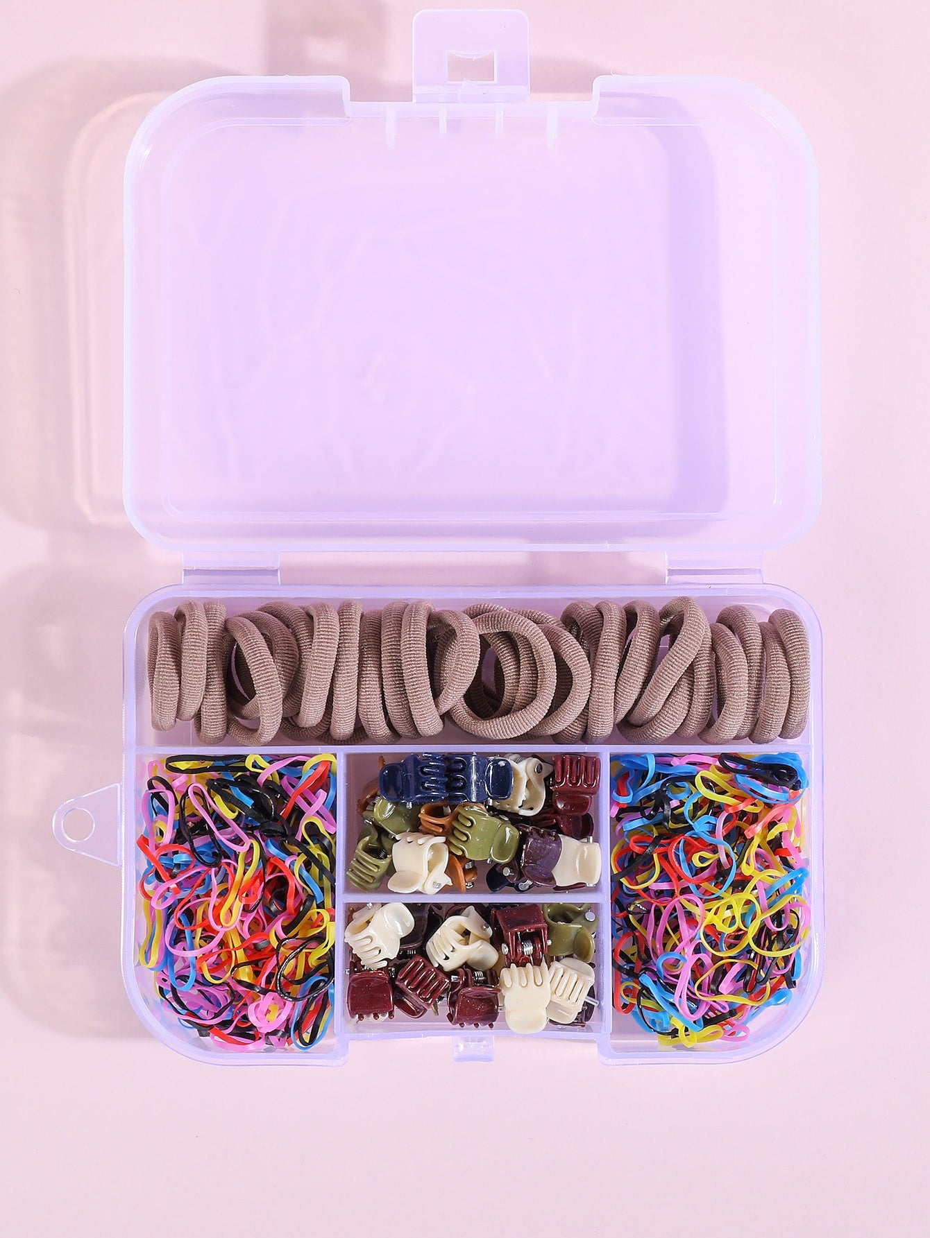 1box Girls Hair Claw Hair Tie Set