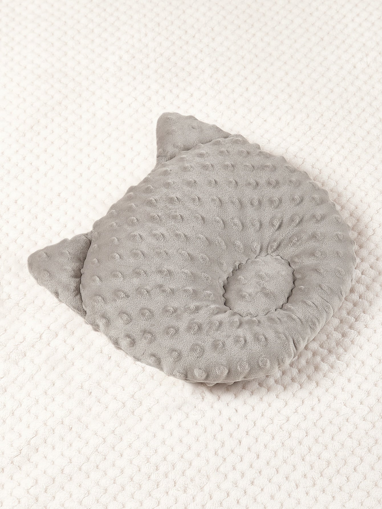 1pc Baby Solid Plush Pillow