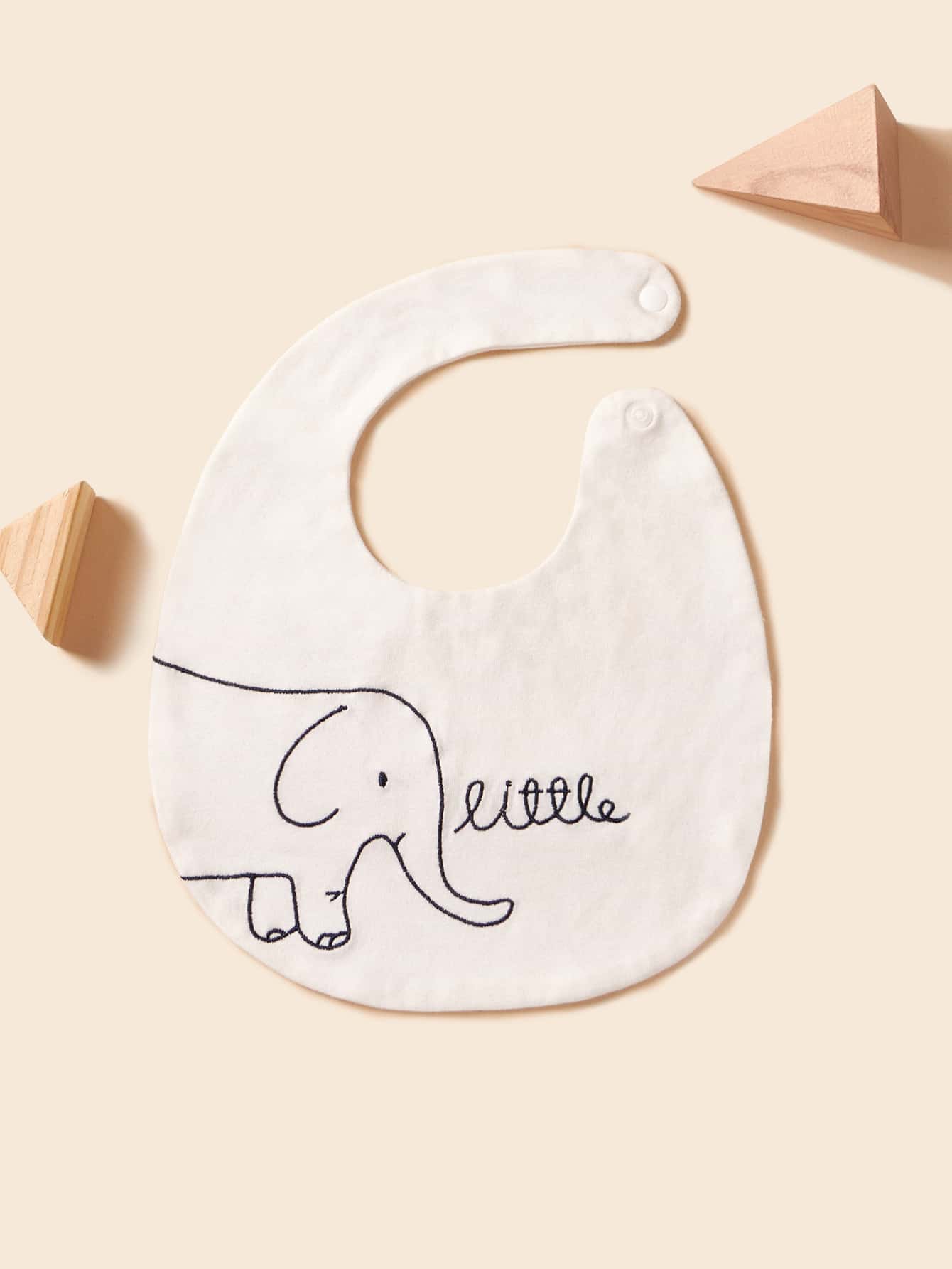 2pcs Baby Random Pattern Bib