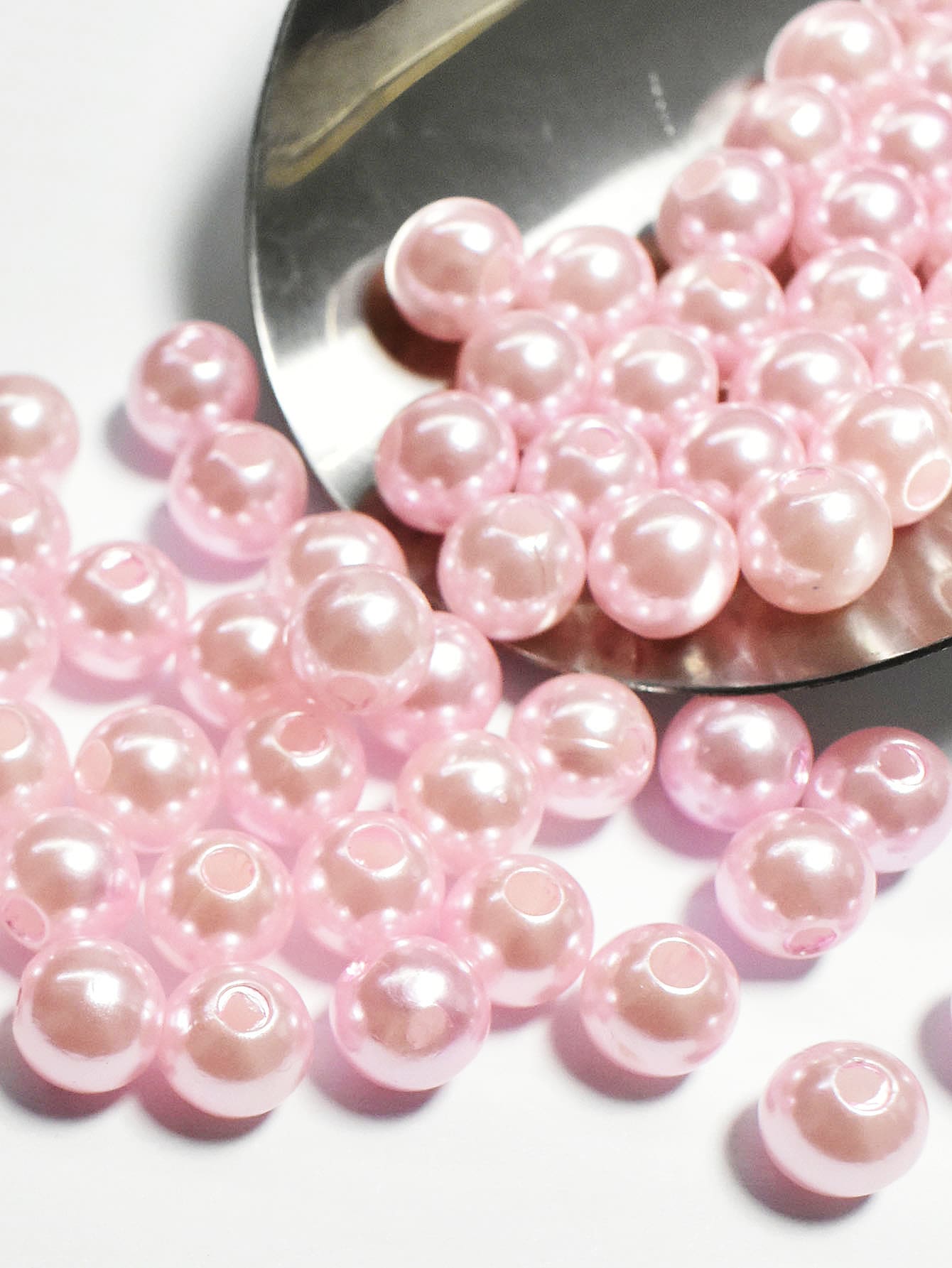 1box Heart Shaped DIY Bead 1box Elastic String