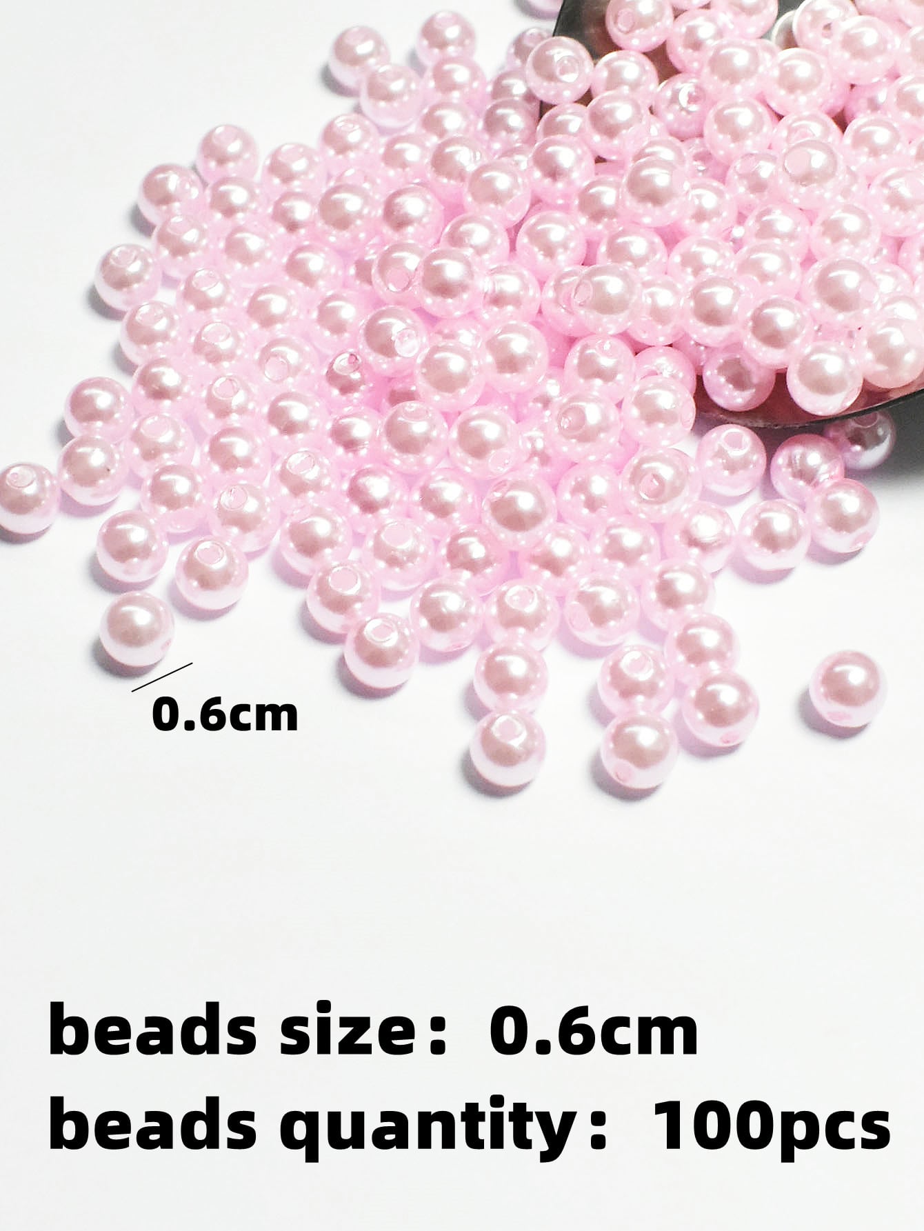 1box Heart Shaped DIY Bead 1box Elastic String