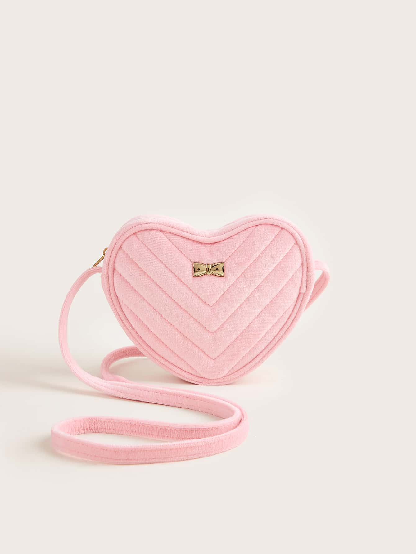 Girls Chevron Heart Design Novelty Bag