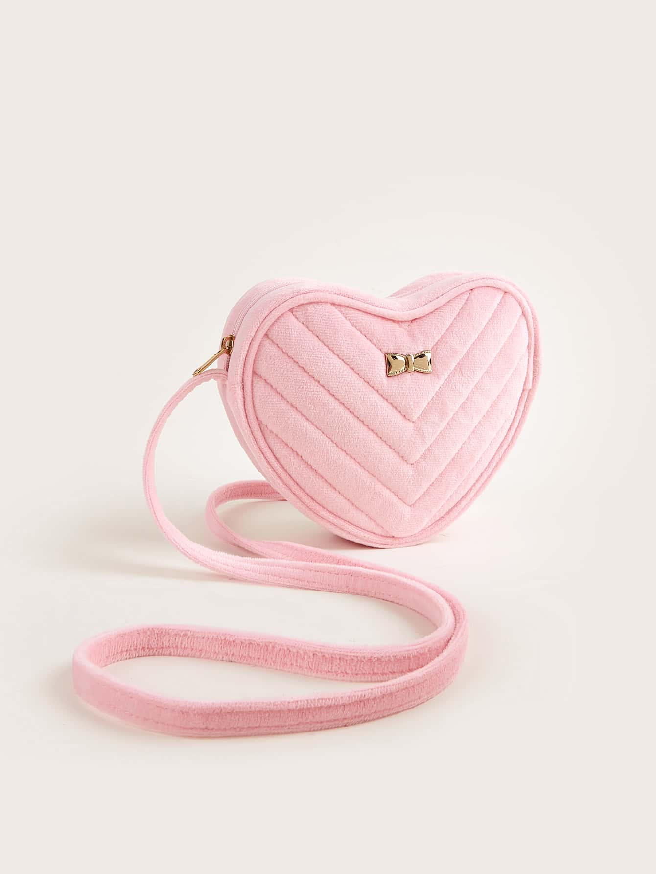 Girls Chevron Heart Design Novelty Bag