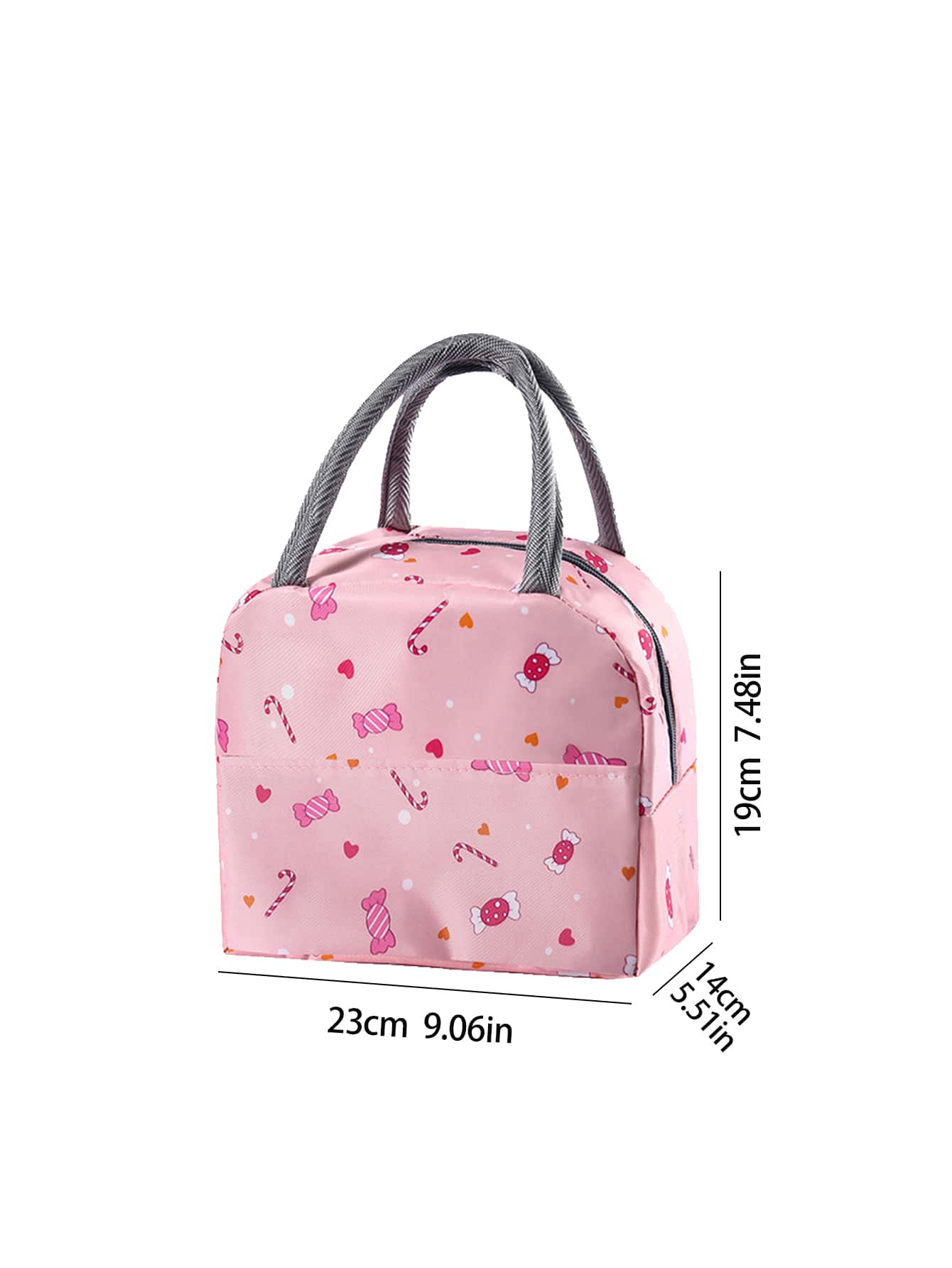 1pc Candy Print Lunch Bag