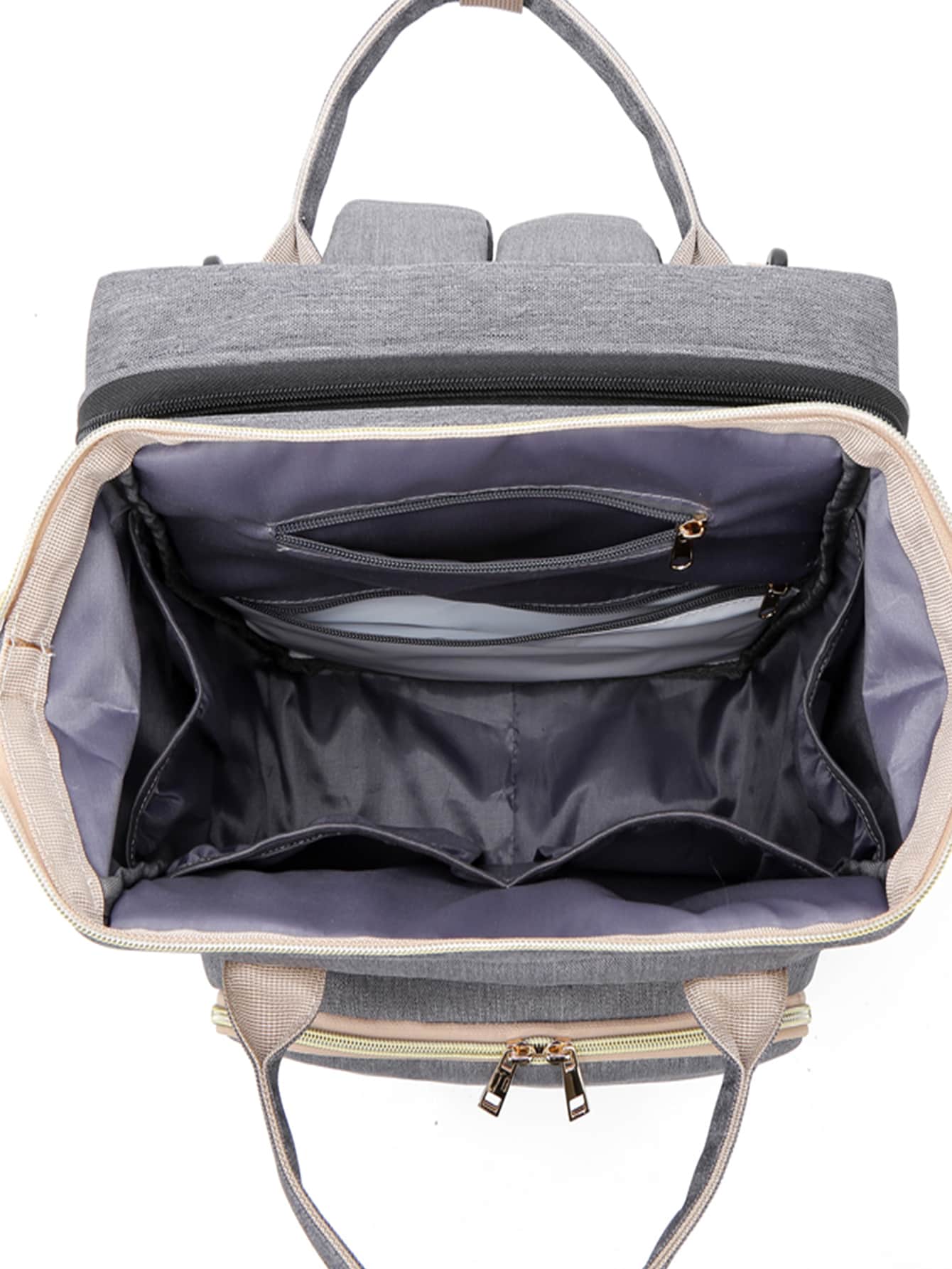 1pc Baby Foldable Bed Design Diaper Bag