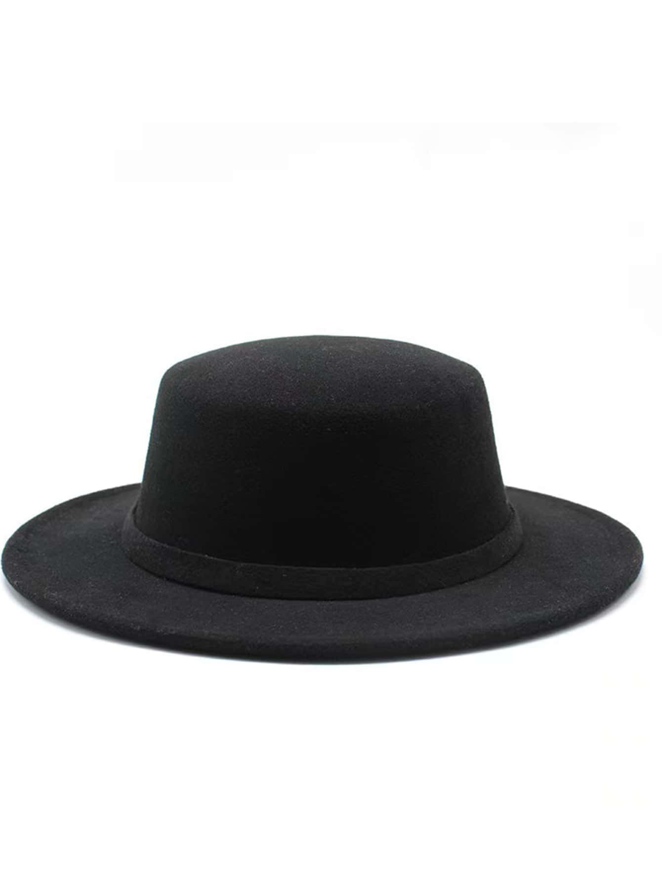 Solid Fedora Hat