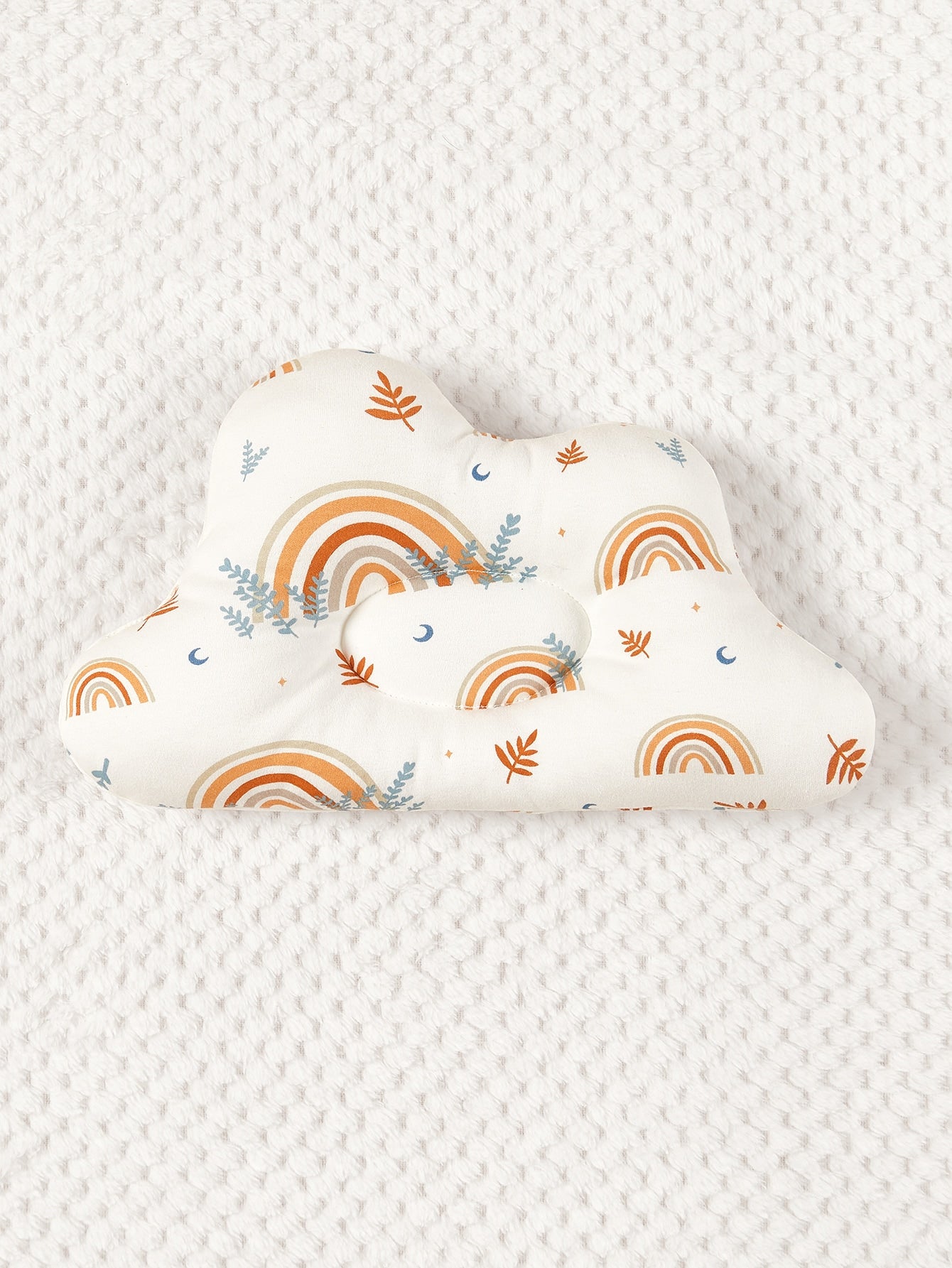 1pc Baby Cartoon Elephant Print Pillow