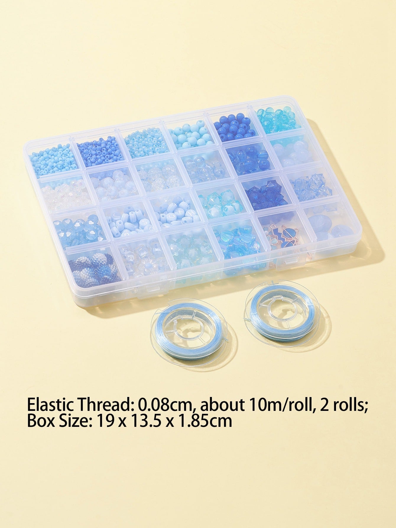1box Bead DIY Jewelry Accessory 2rolls String