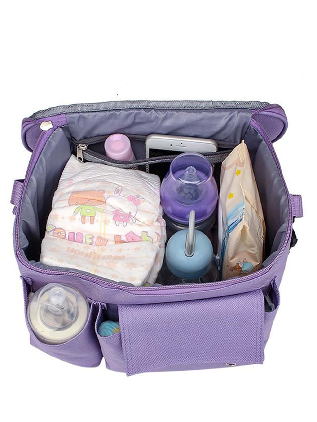Solid Diaper Bag