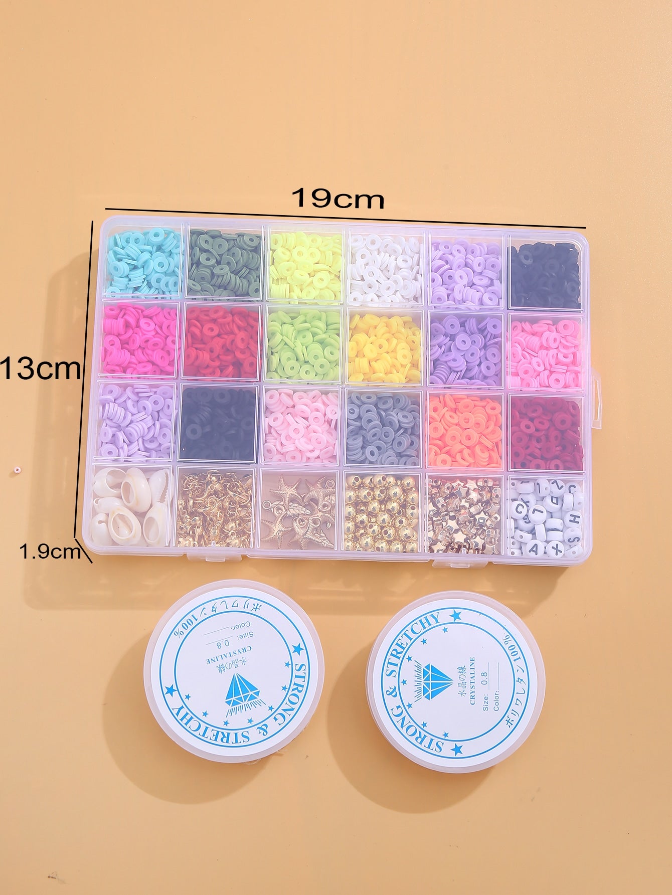 1box Shell Leaf DIY Pendant Set