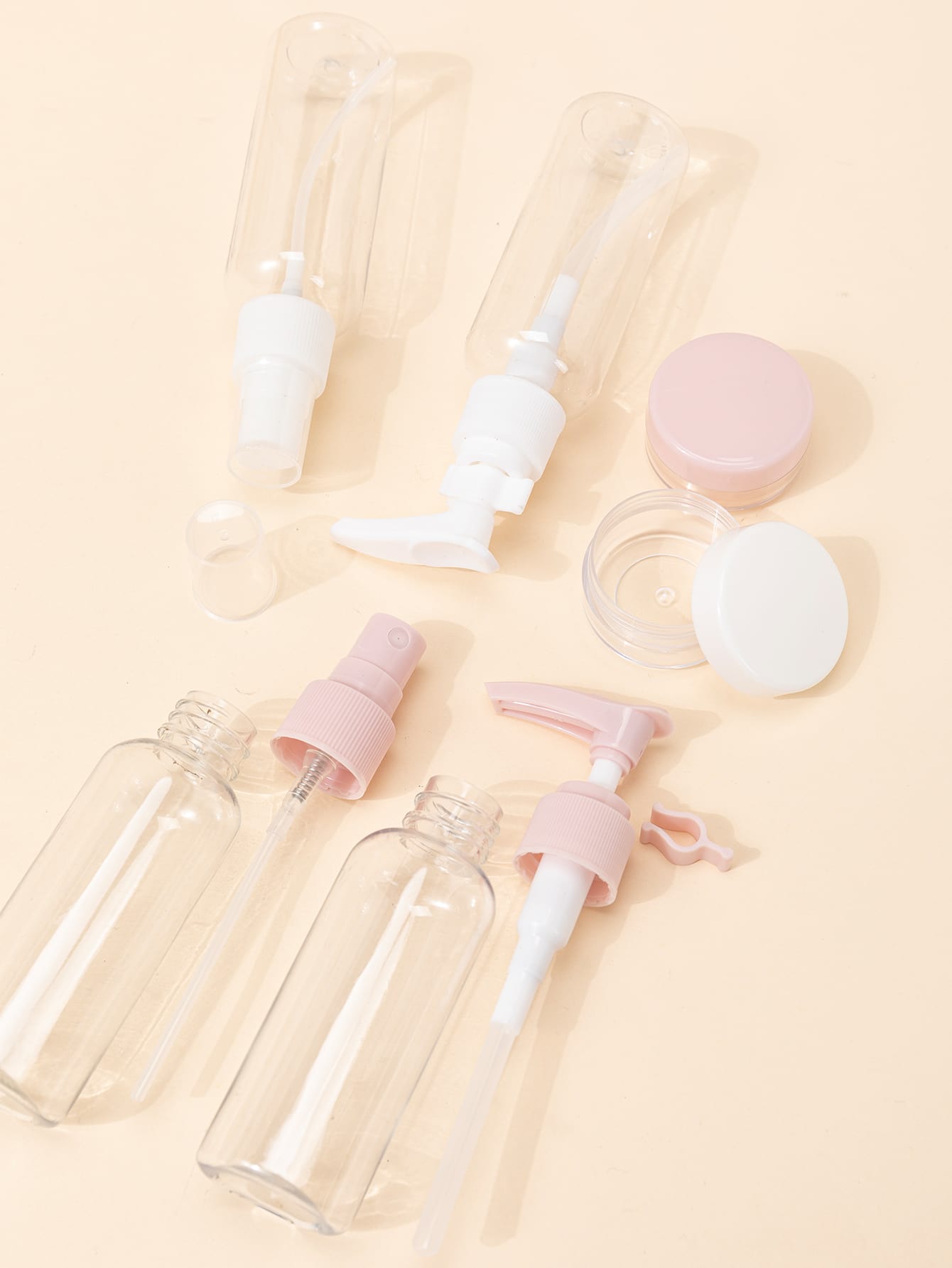 6pcs Empty Subpackage Bottle