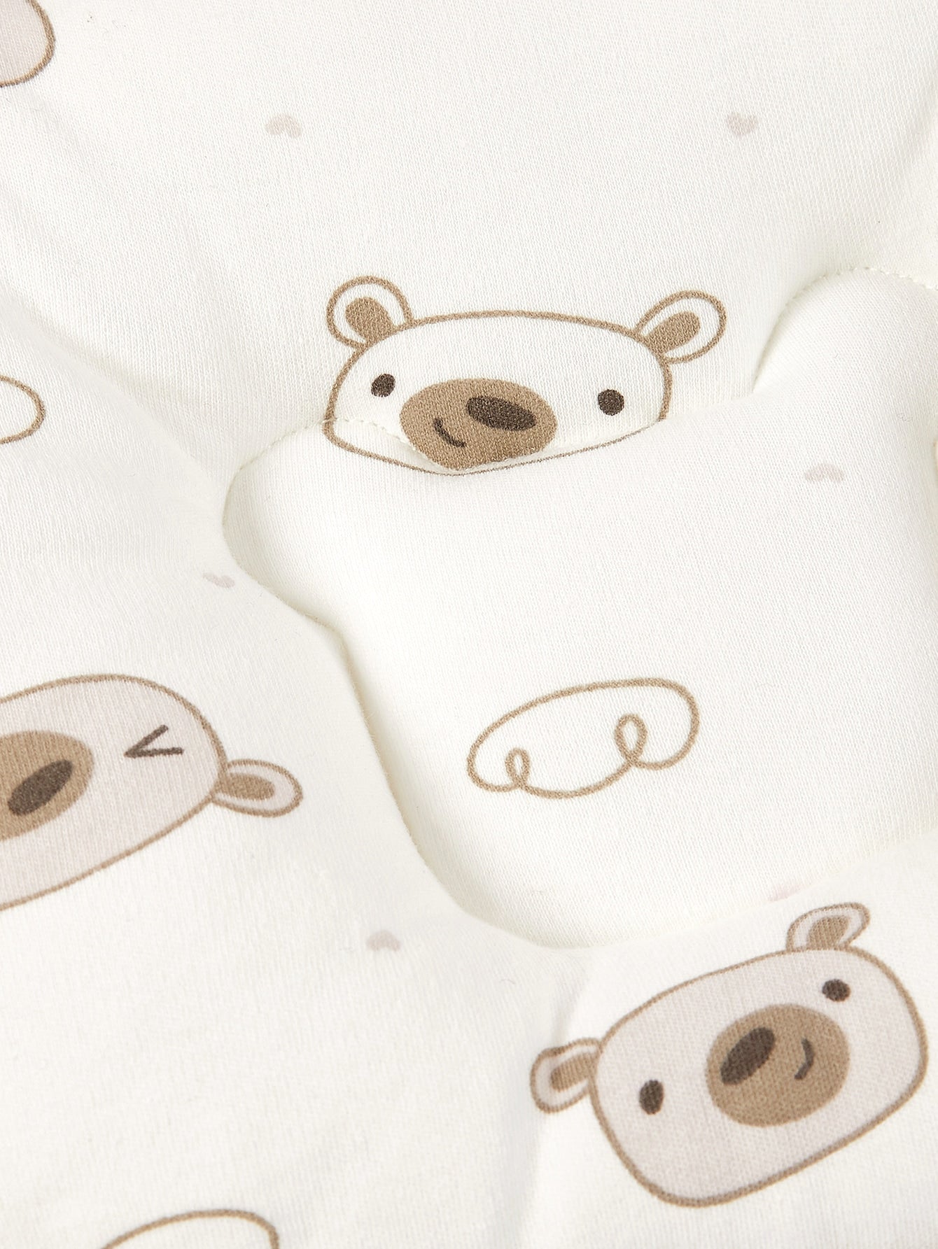1pc Baby Bear Design Pillow