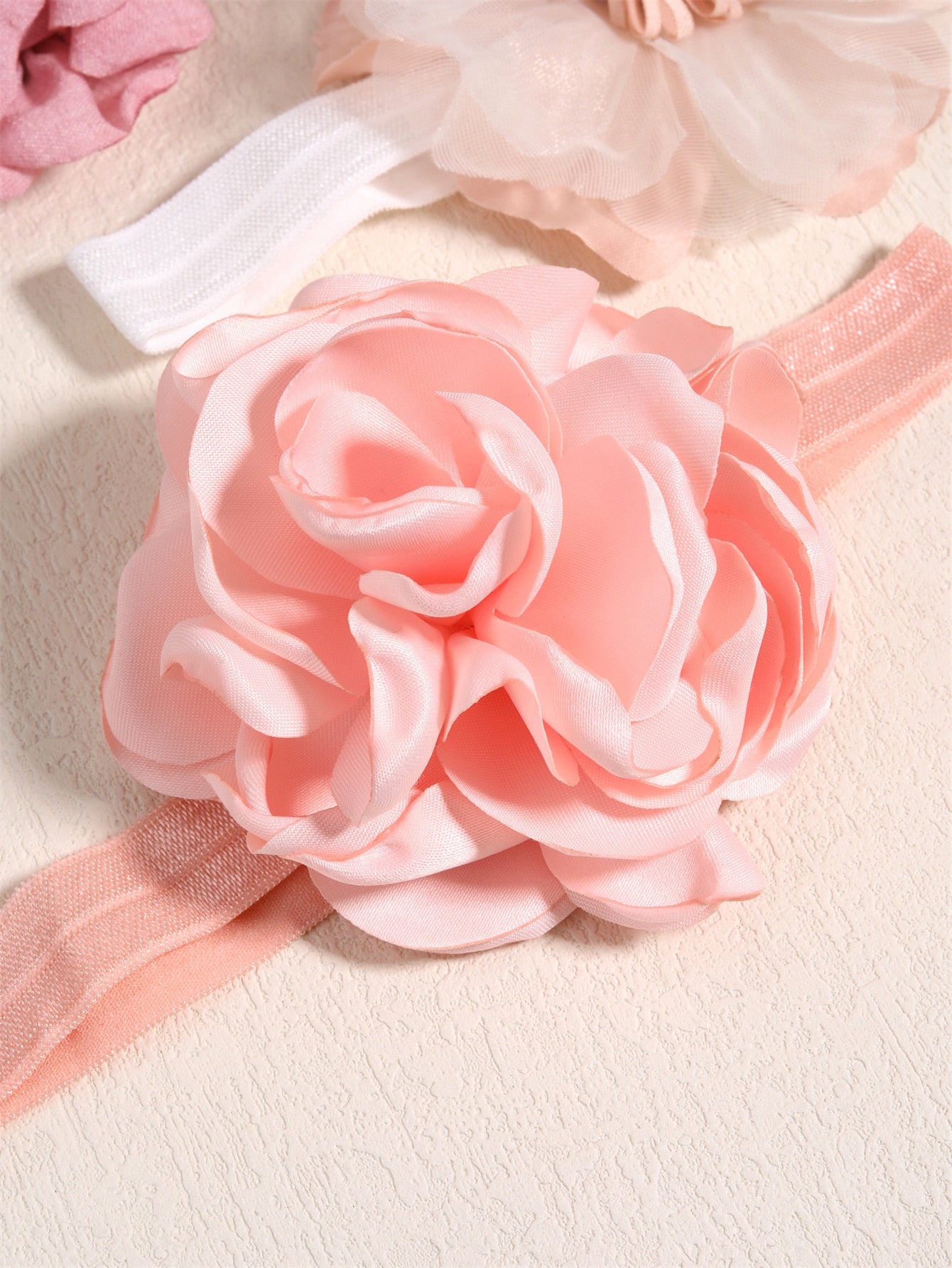 4pcs Baby Flower Decor Hairband
