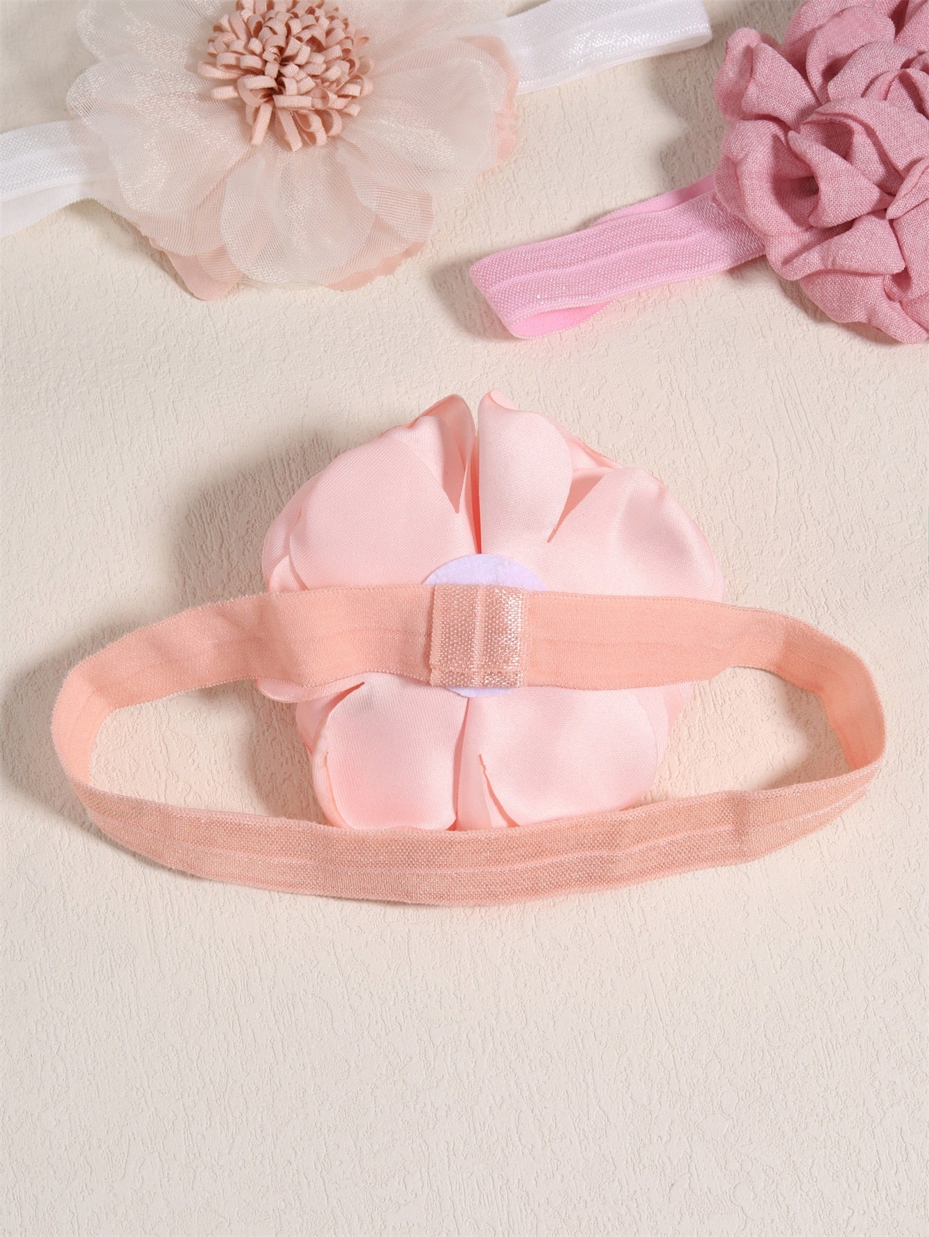 4pcs Baby Flower Decor Hairband