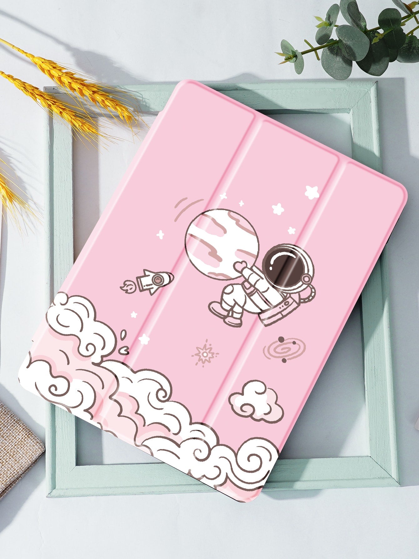 Astronaut Print Case Compatible With iPad