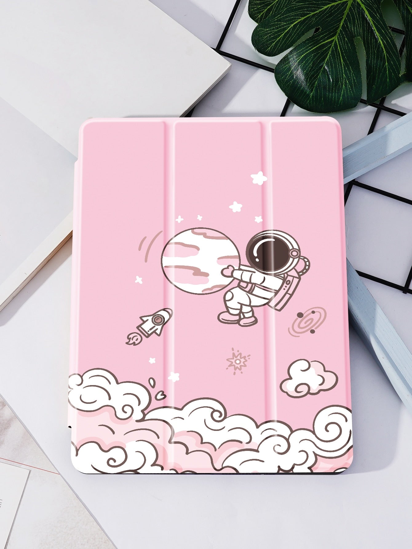 Astronaut Print Case Compatible With iPad