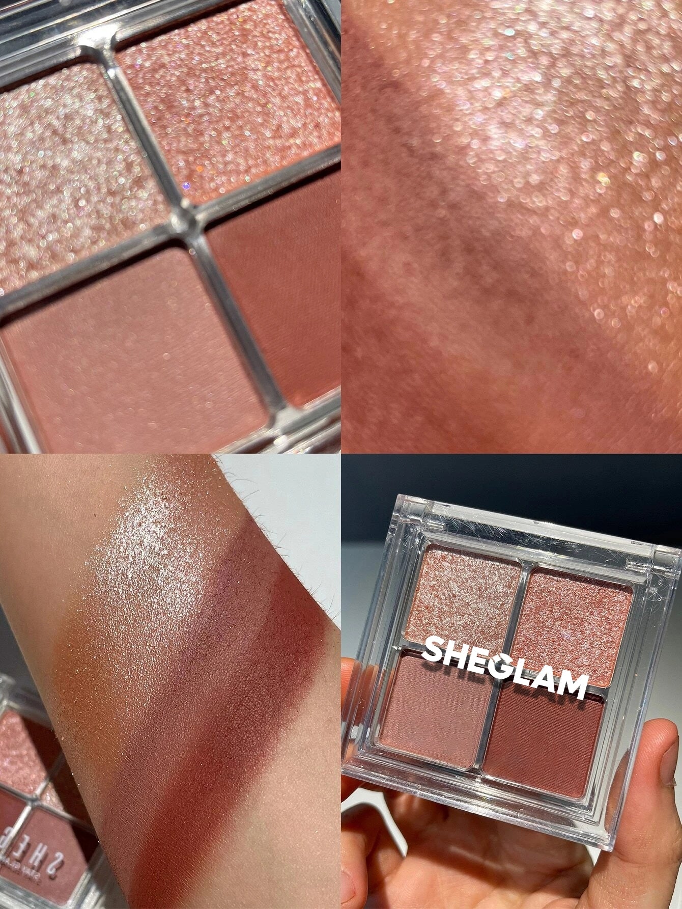 SHEGLAM Cosmic Crystal Eyeshadow Quad Spellbound