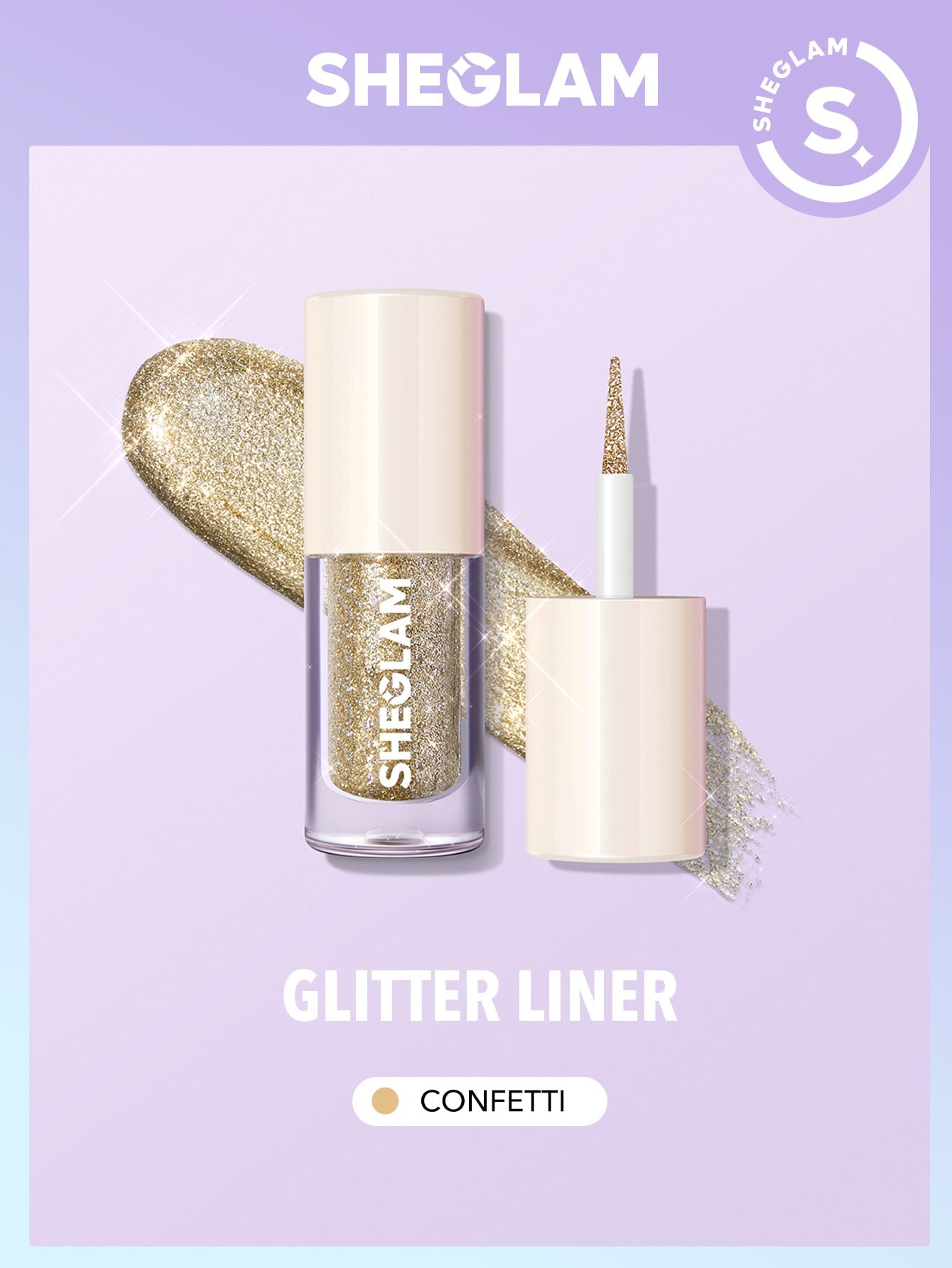 SHEGLAM INSTA PARTY Glitter Liner Turn it Up