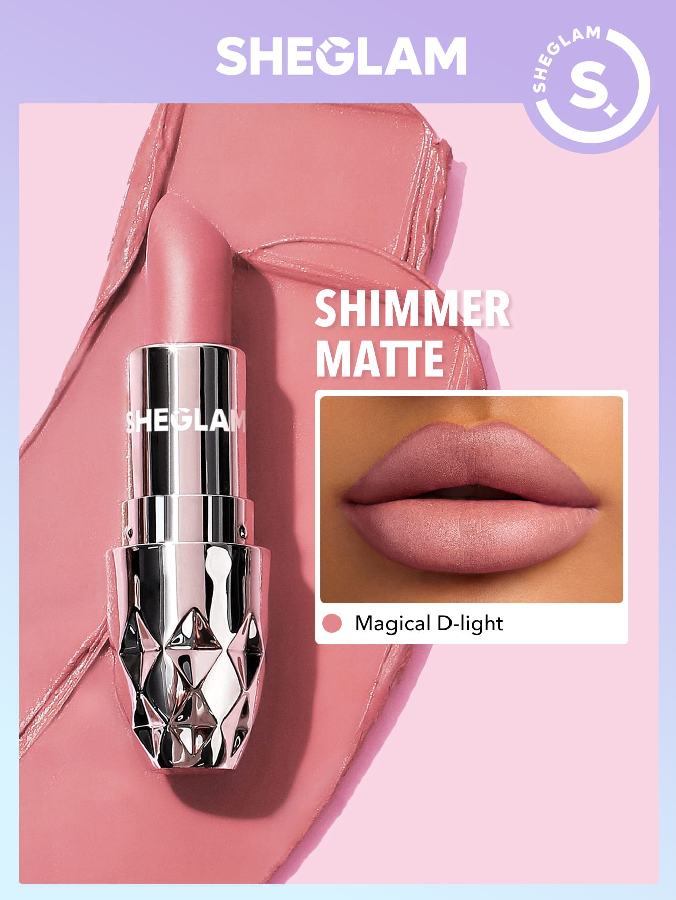 SHEGLAM Starlight Velvet Lipstick Beach Babe