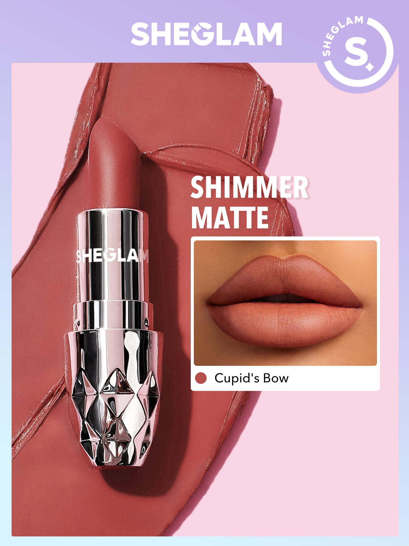 SHEGLAM Starlight Velvet Lipstick Beach Babe