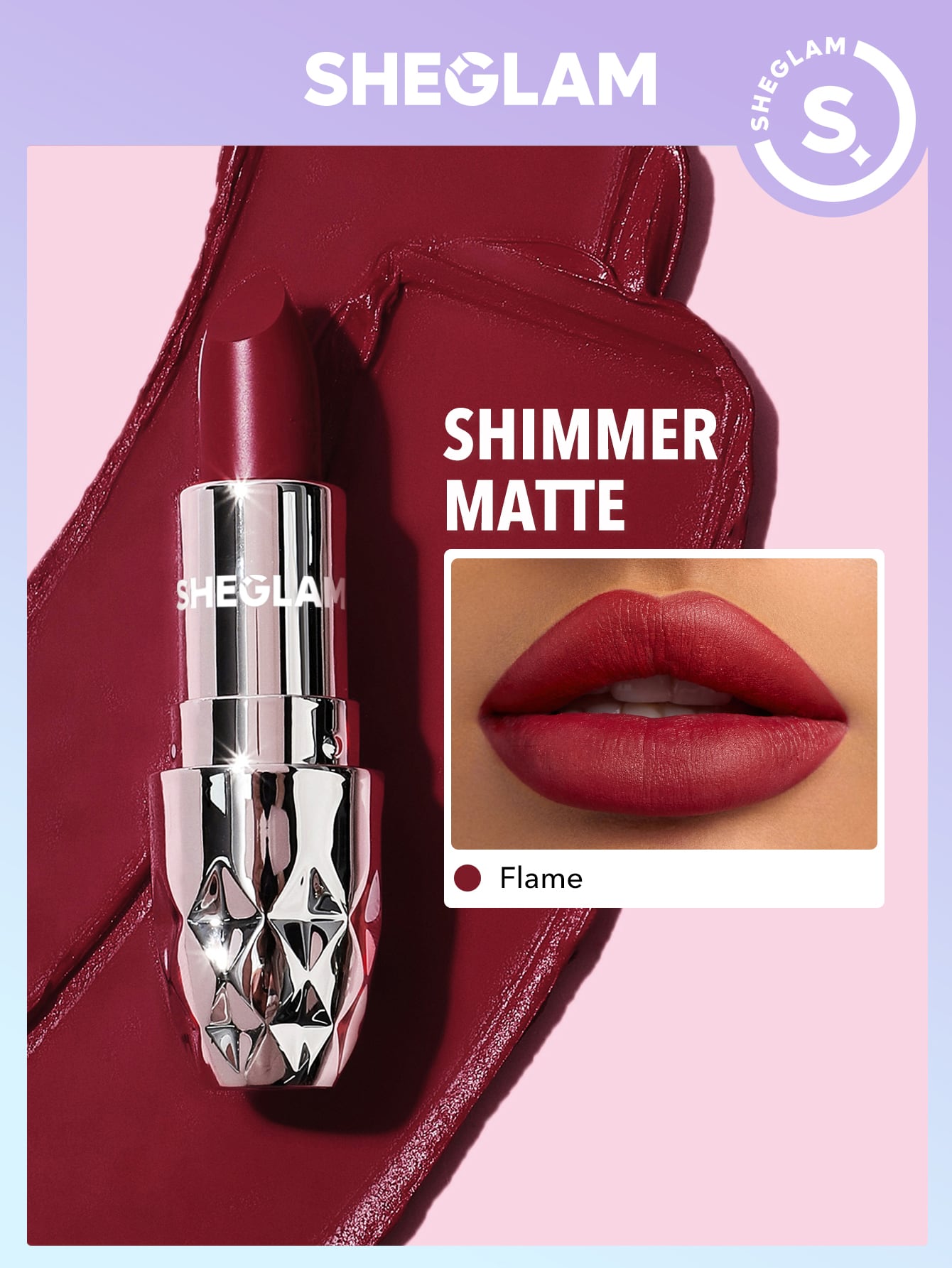 SHEGLAM Starlight Velvet Lipstick Beach Babe