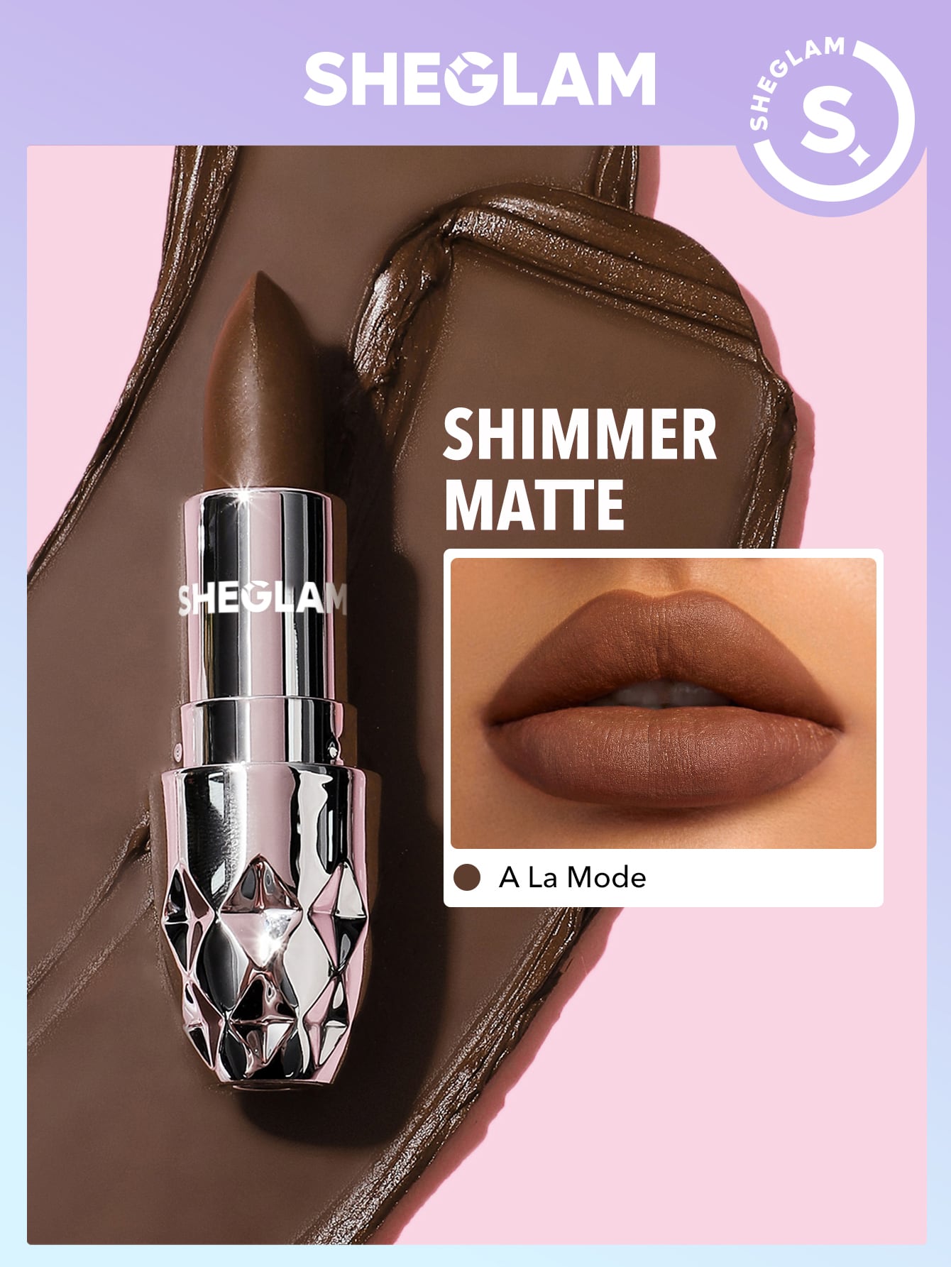 SHEGLAM Starlight Velvet Lipstick Beach Babe