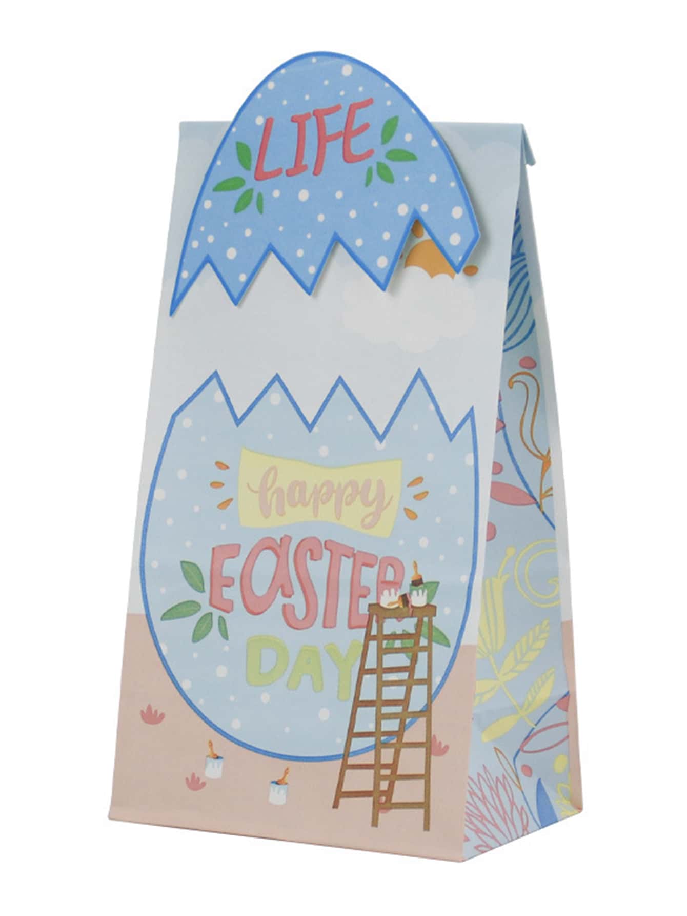 6pcs Easter Cartoon Graphic Random Gift Bag