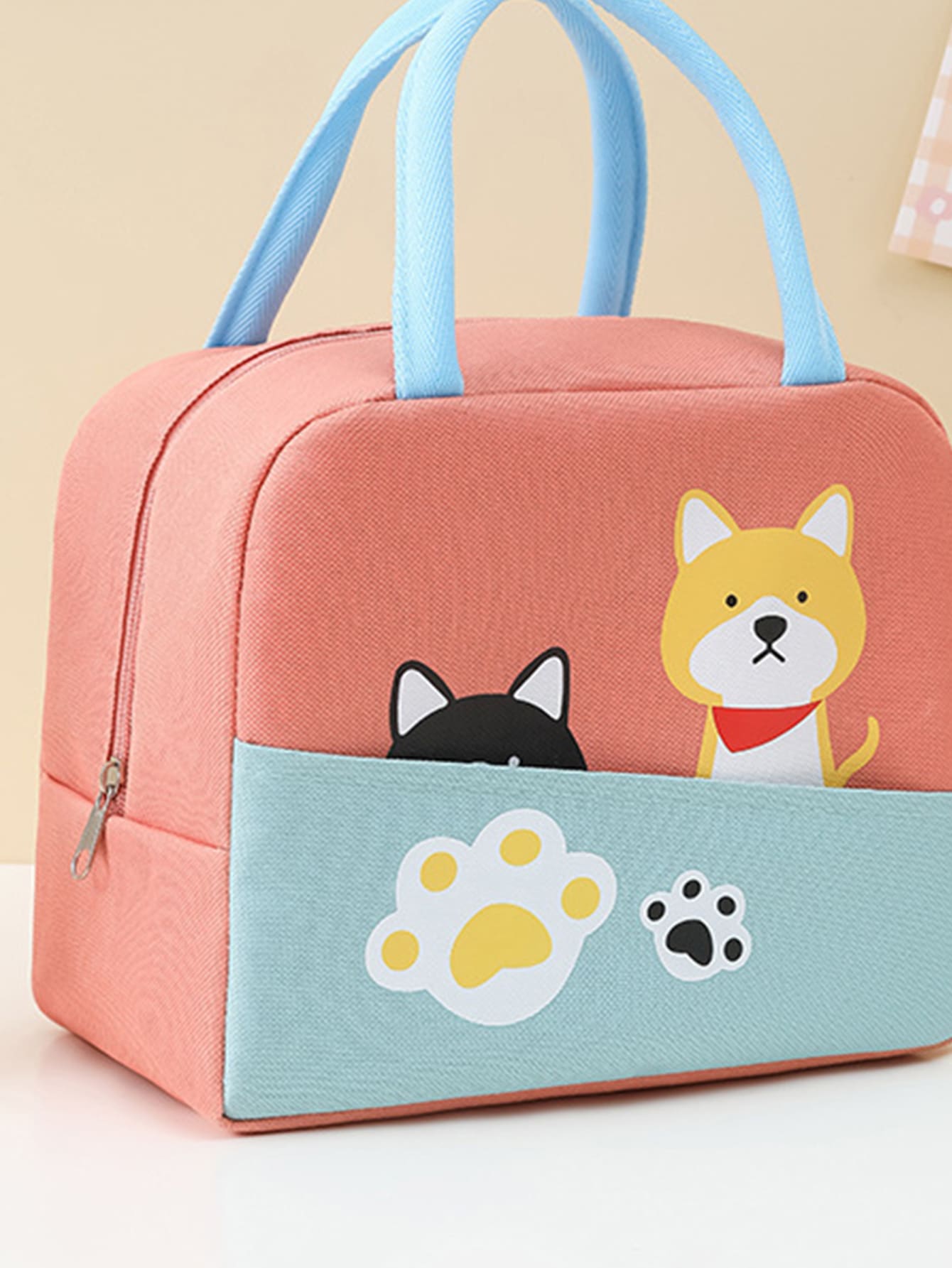 Panda Pattern Lunch Bag