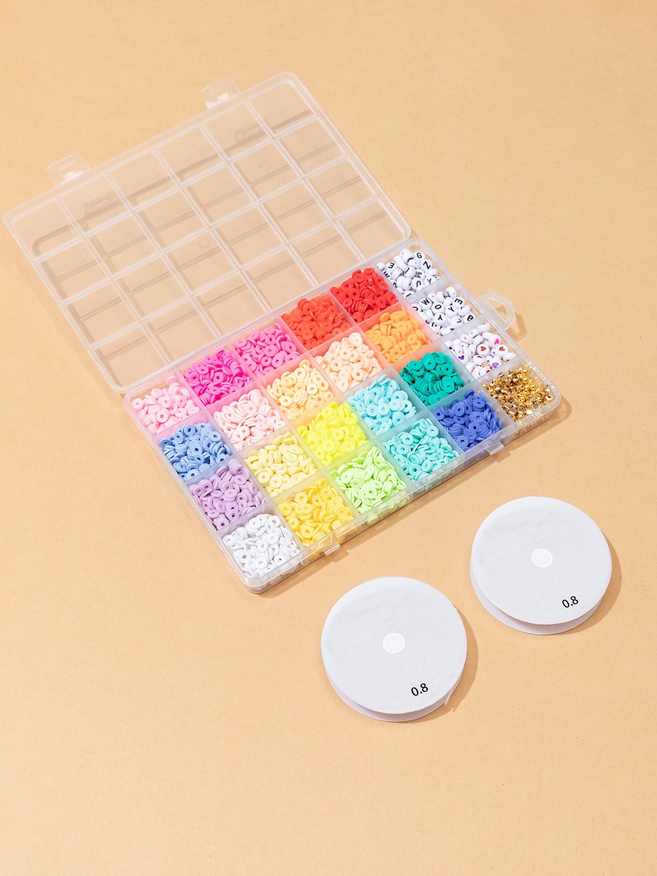1box Bead DIY Jewelry Accessory 2rolls String