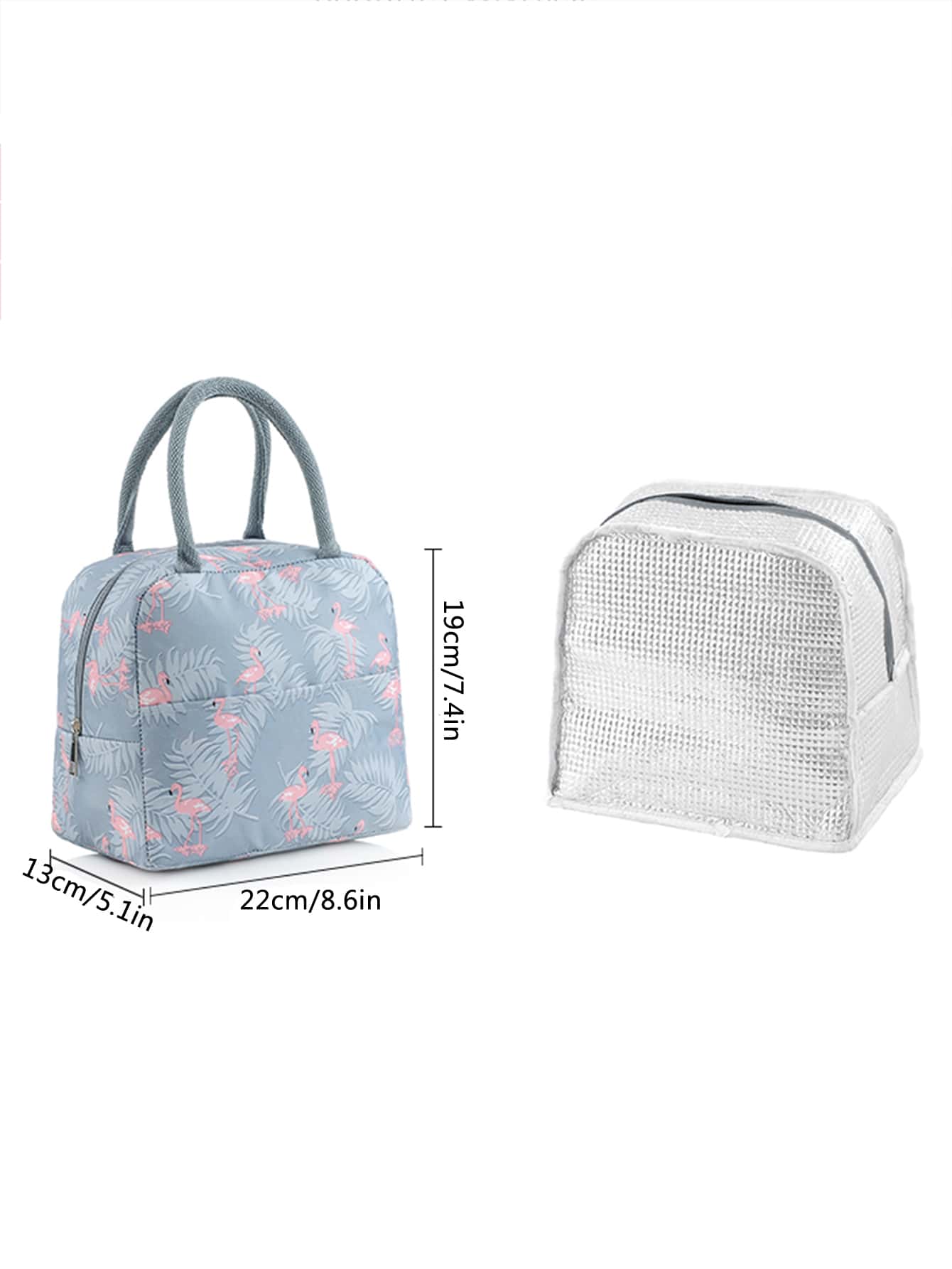 Daisy Print Lunch Bag