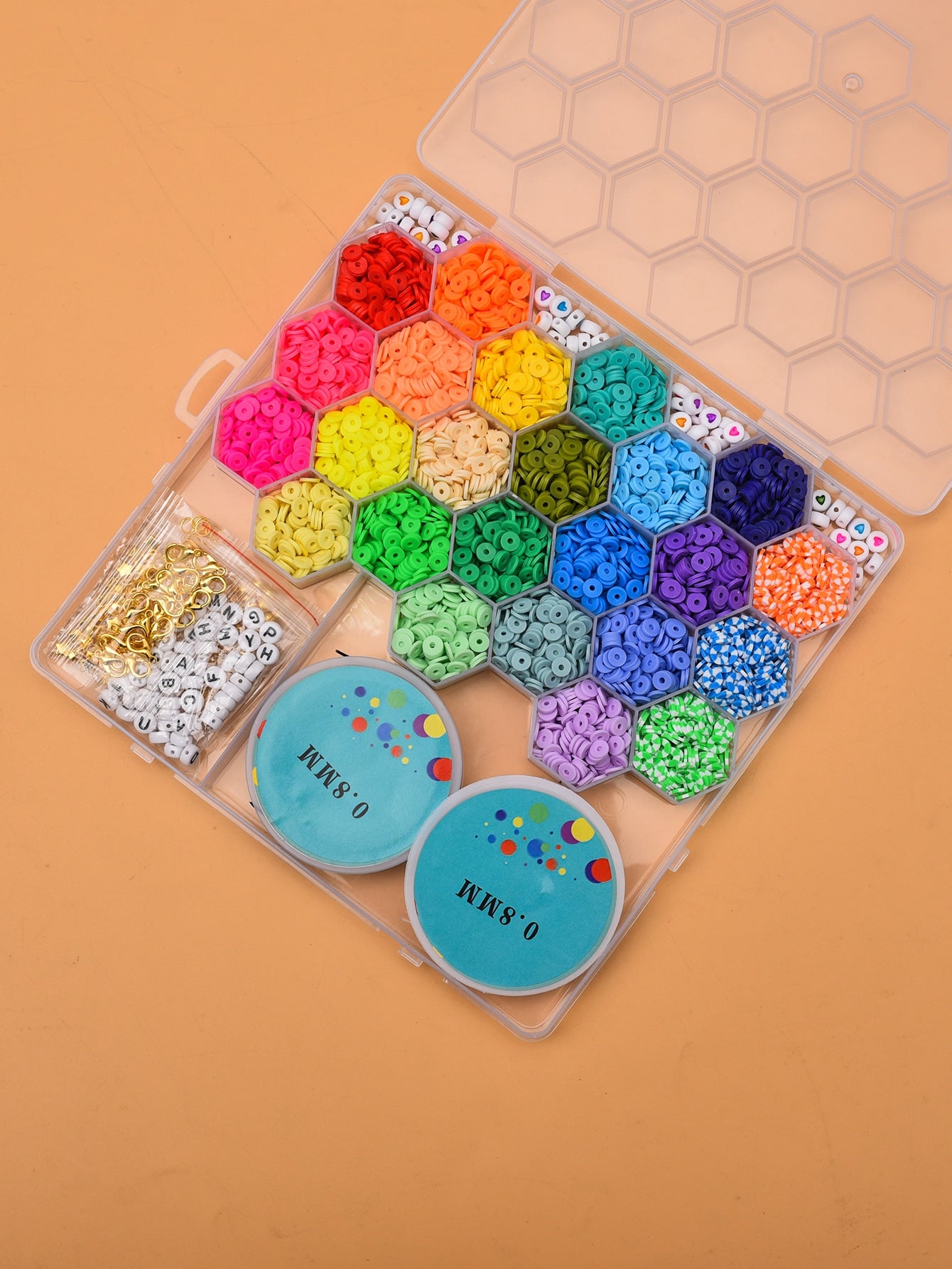 1box Lobster Clasp Bead DIY Jewelry Accessory Set