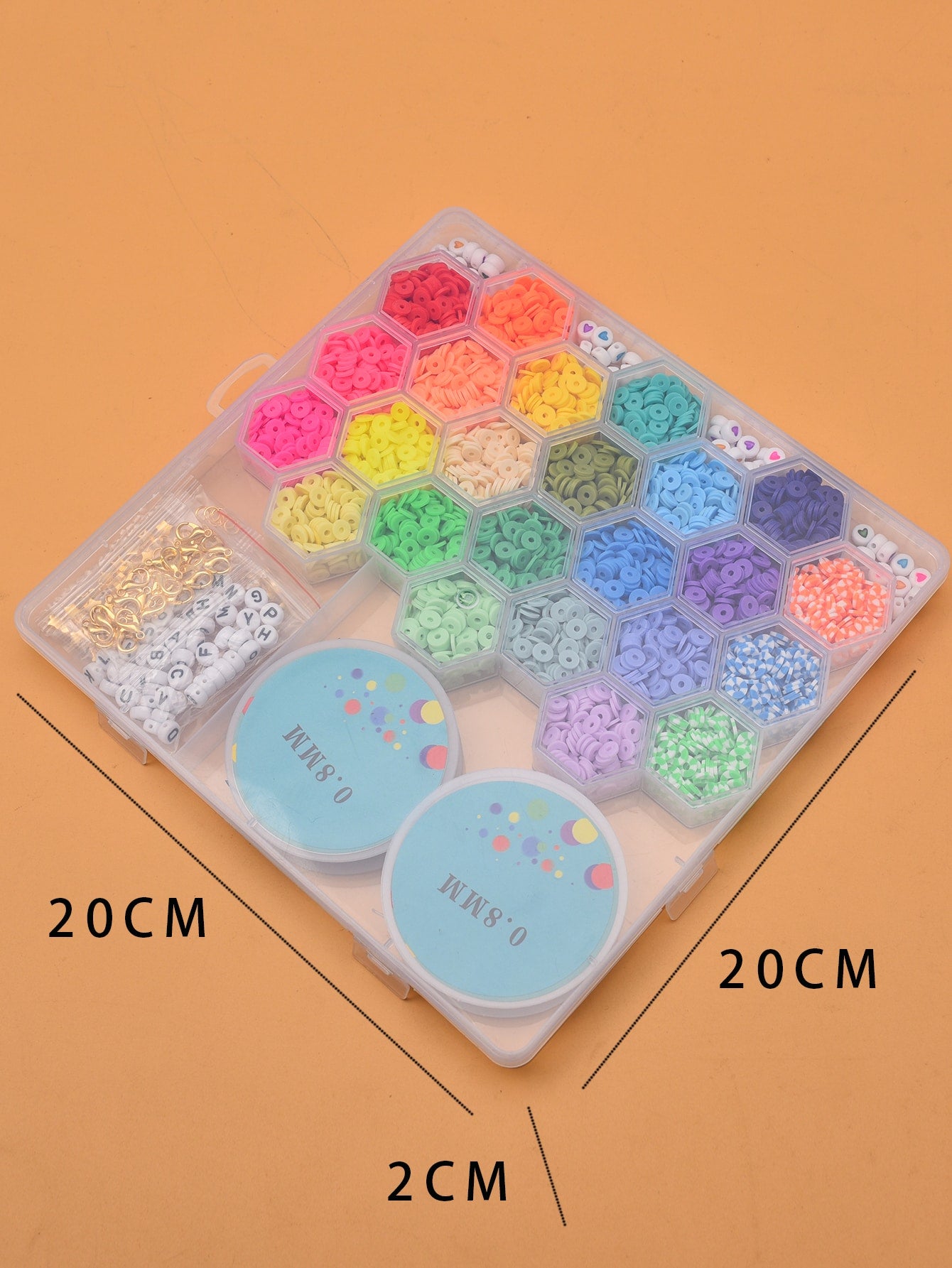 1box Lobster Clasp Bead DIY Jewelry Accessory Set