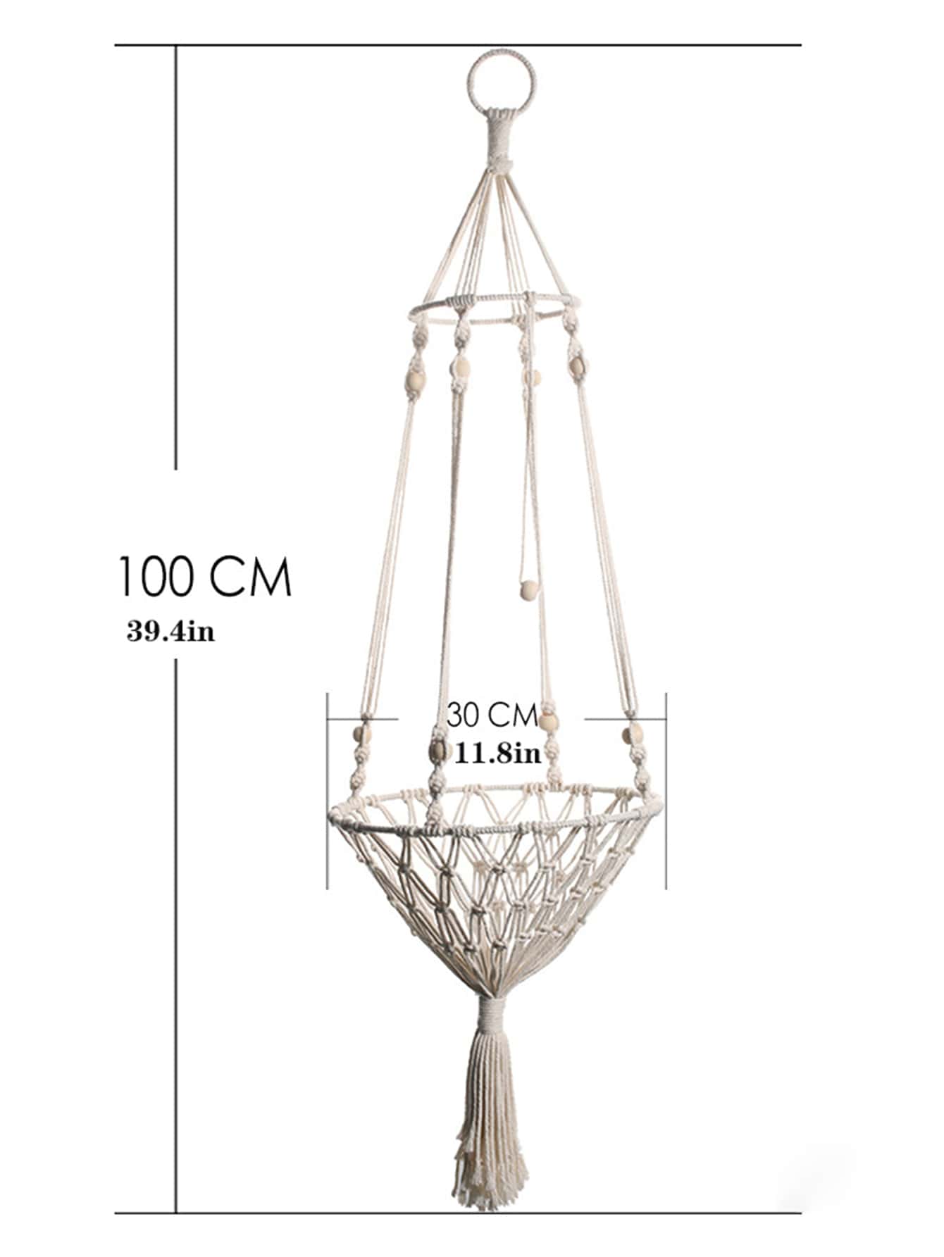 1pc Woven Tassel Wall Hanging
