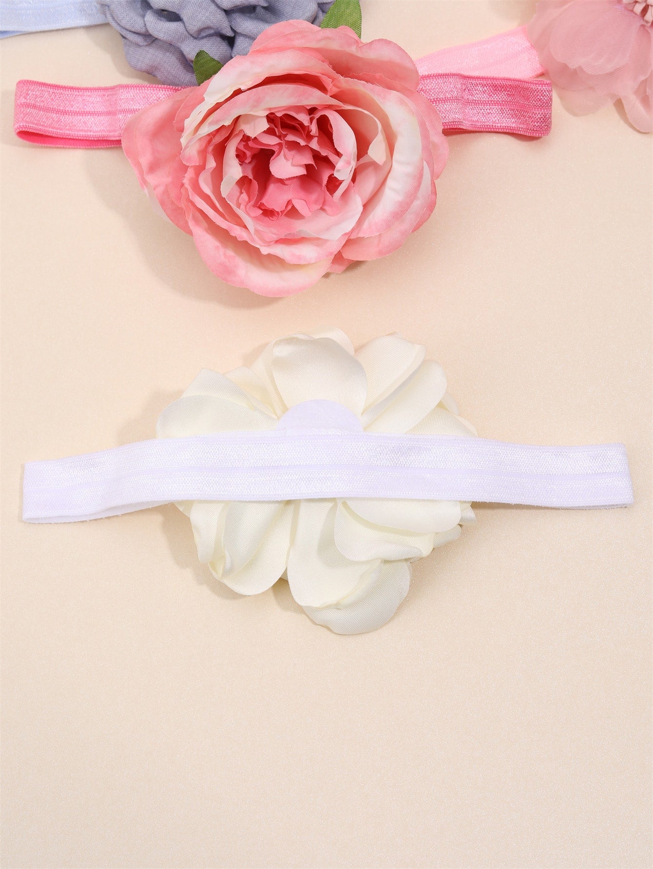 4pcs Baby Flower Decor Hairband