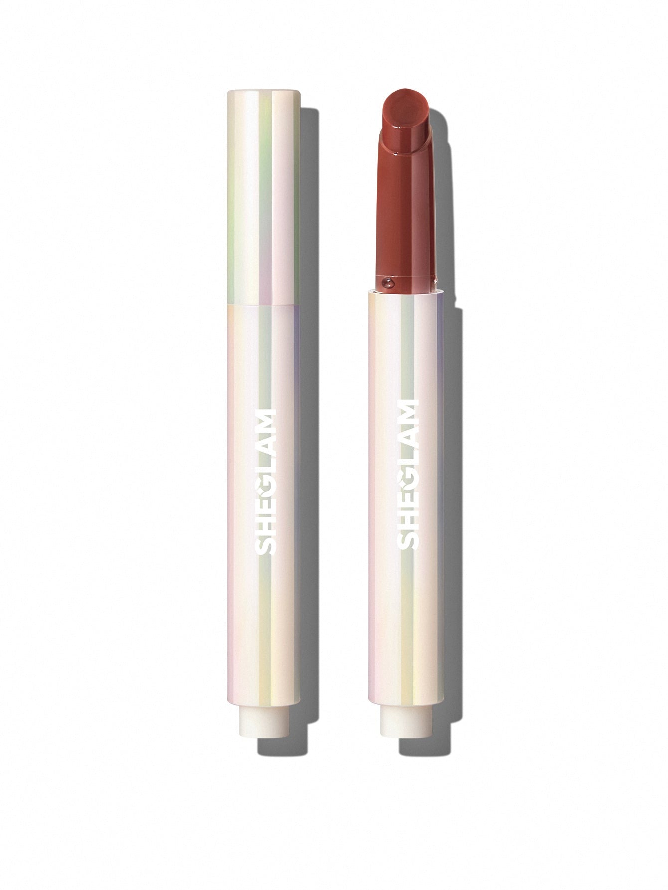 SHEGLAM Pout-Perfect Shine Lip Plumper-Sepia Kiss Moisturizing Plumping Solid Lip Gloss Non-Stick Nourishing Lip Plumping Serum Coconut Oil Lipstick Lip Cosmetics
