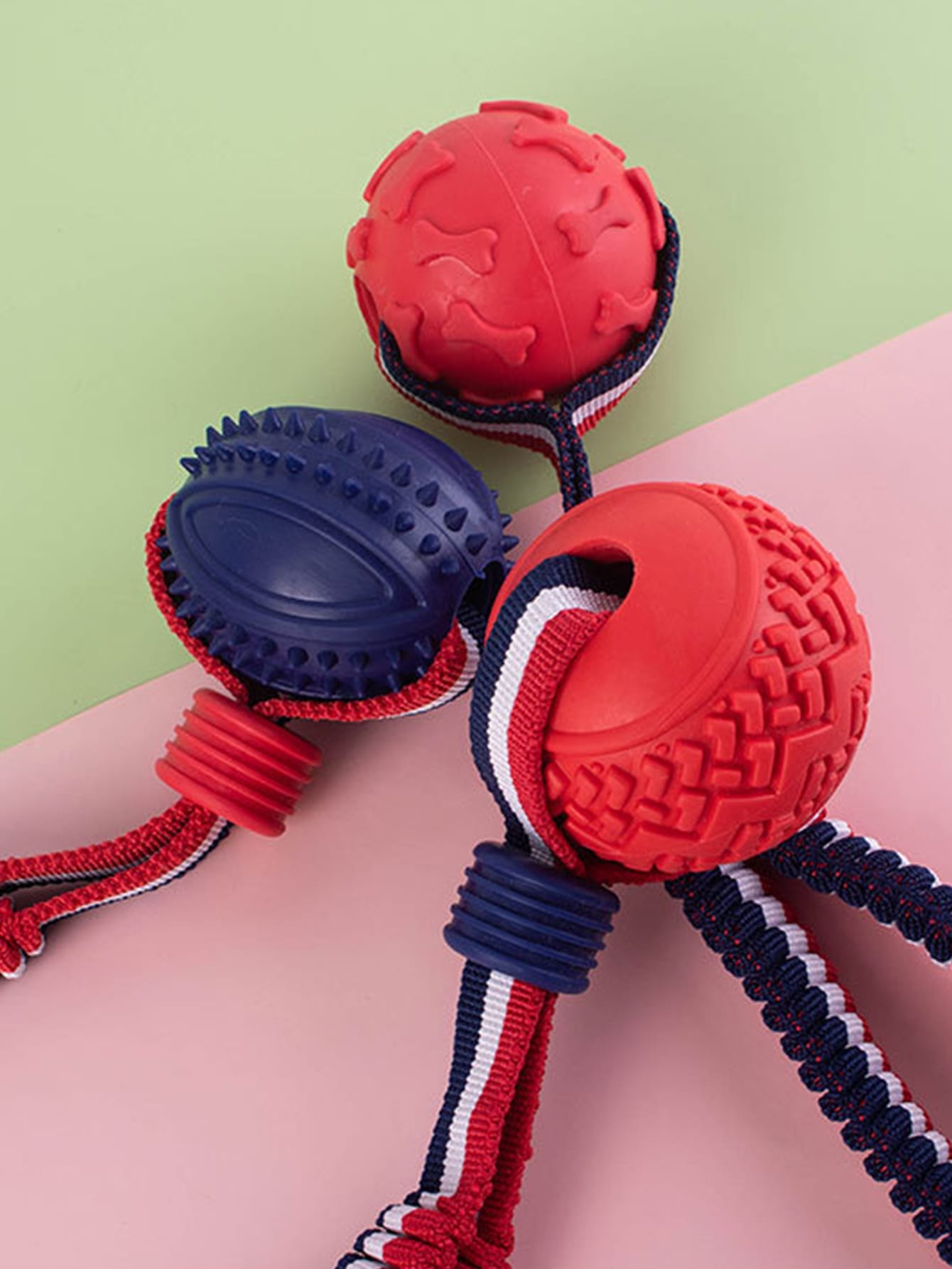 1pc Ball Design Random Pet Chew Toy