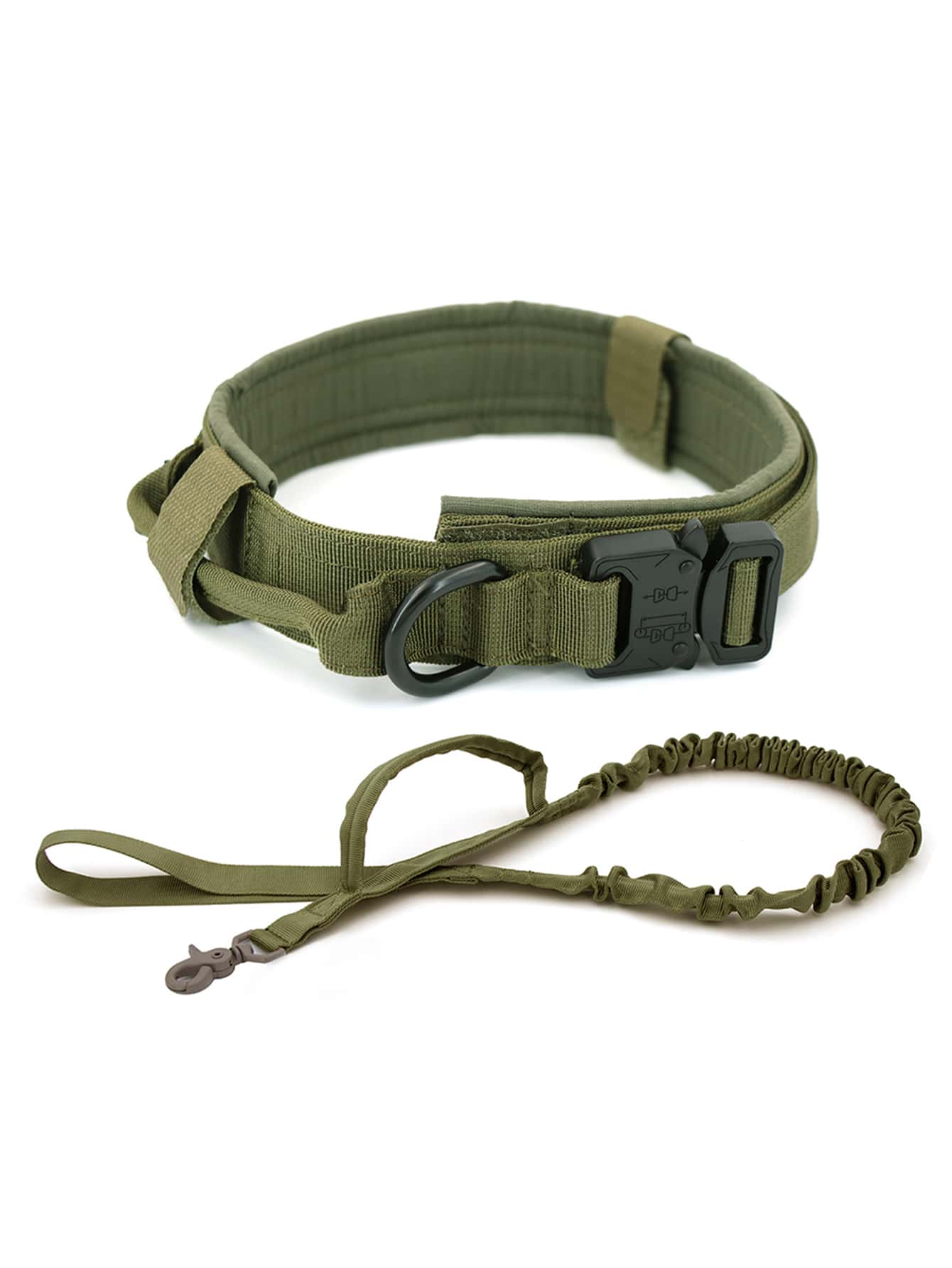 1pc Adjustable Pet Collar 1pc Pet Leash