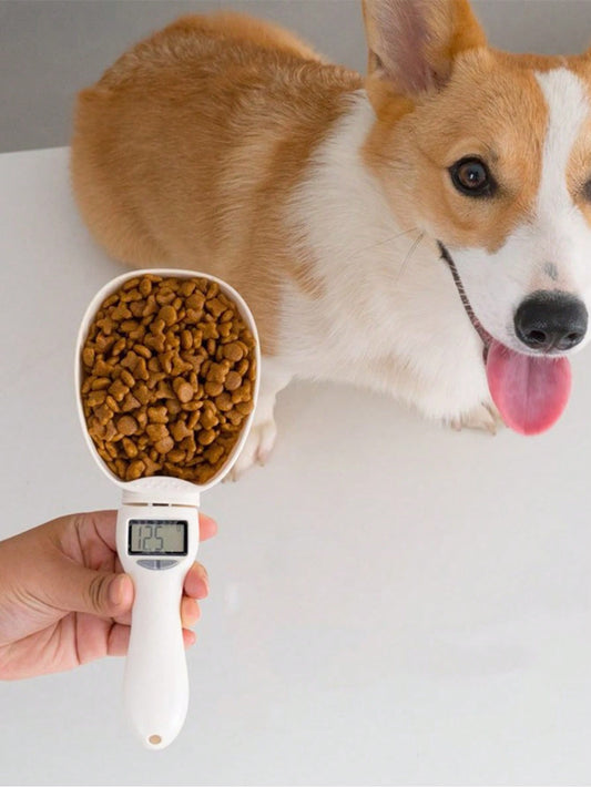 1pc Electronic Digital Pet Food Scale Spoon
