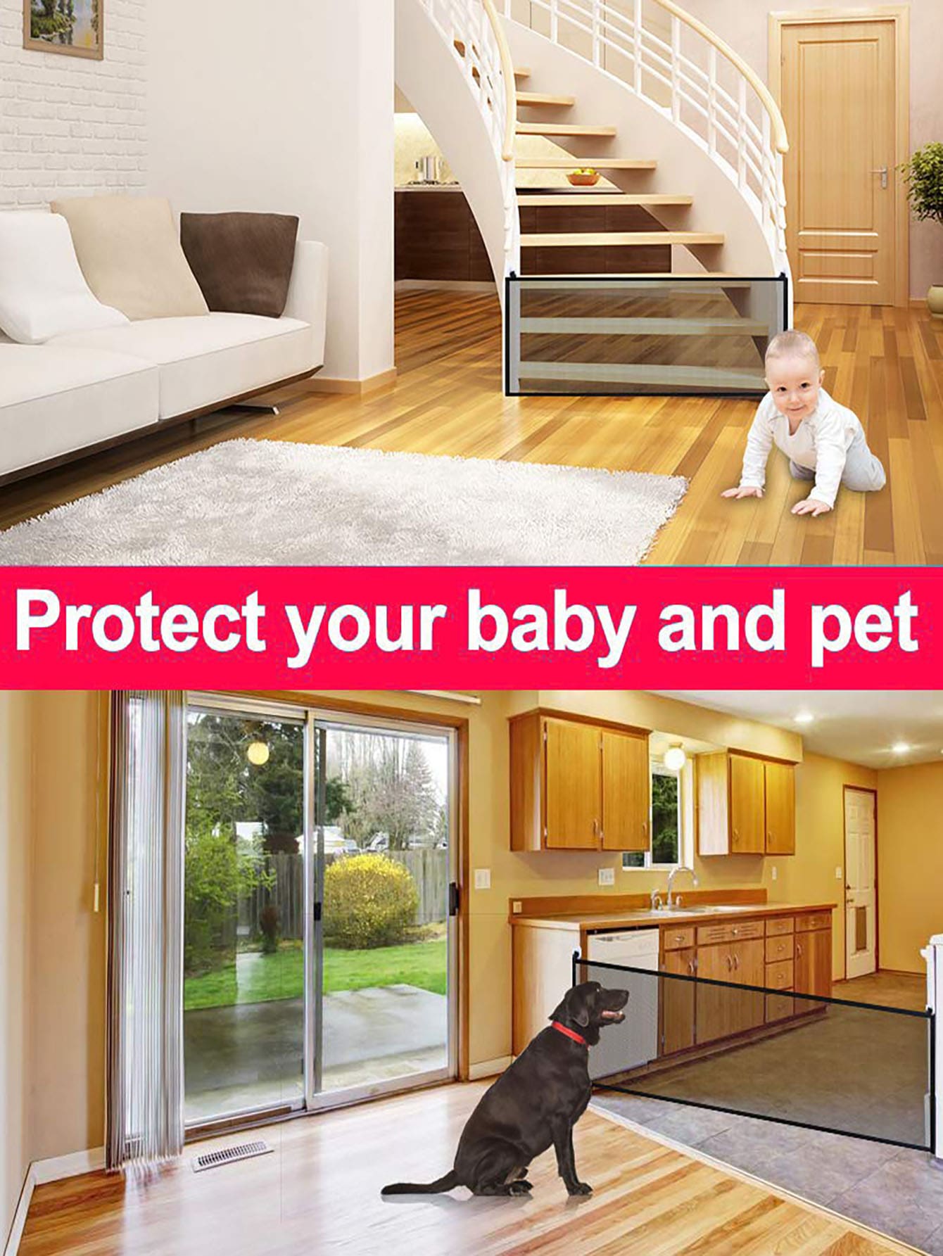 1pc Pet Furniture Protector Net For Cat And Dog For Safety Protector
