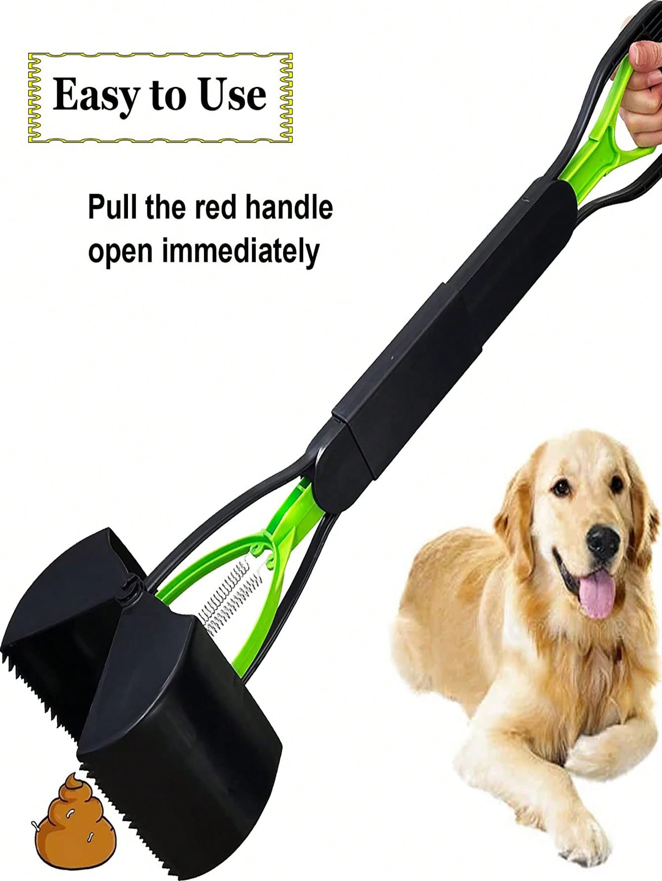 1pc Portable Pet Poop Picker For Dog And Cat For Cleaning