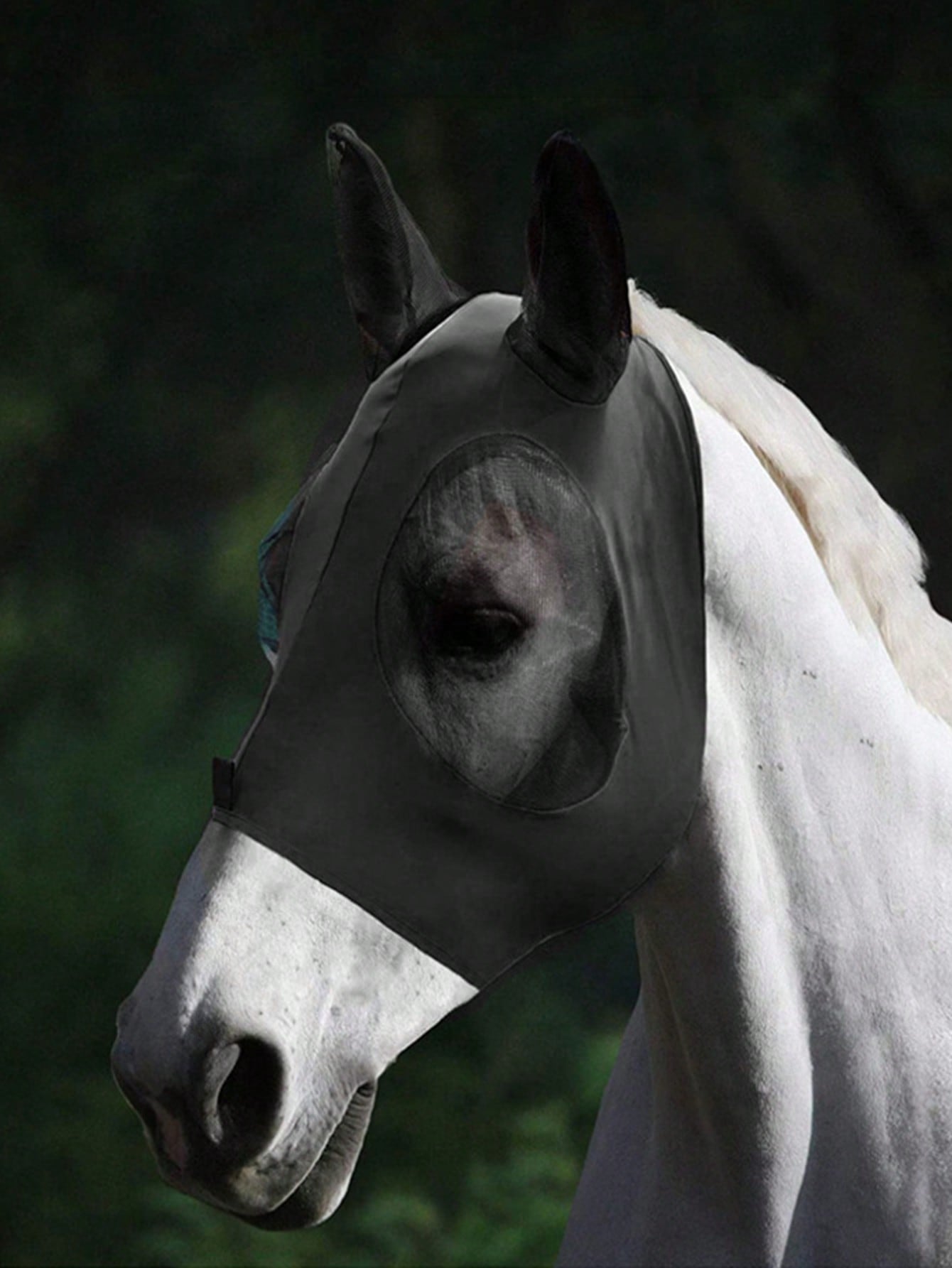1pc Random Color Horse Mask For Farm Animal For Prevent Mosquito