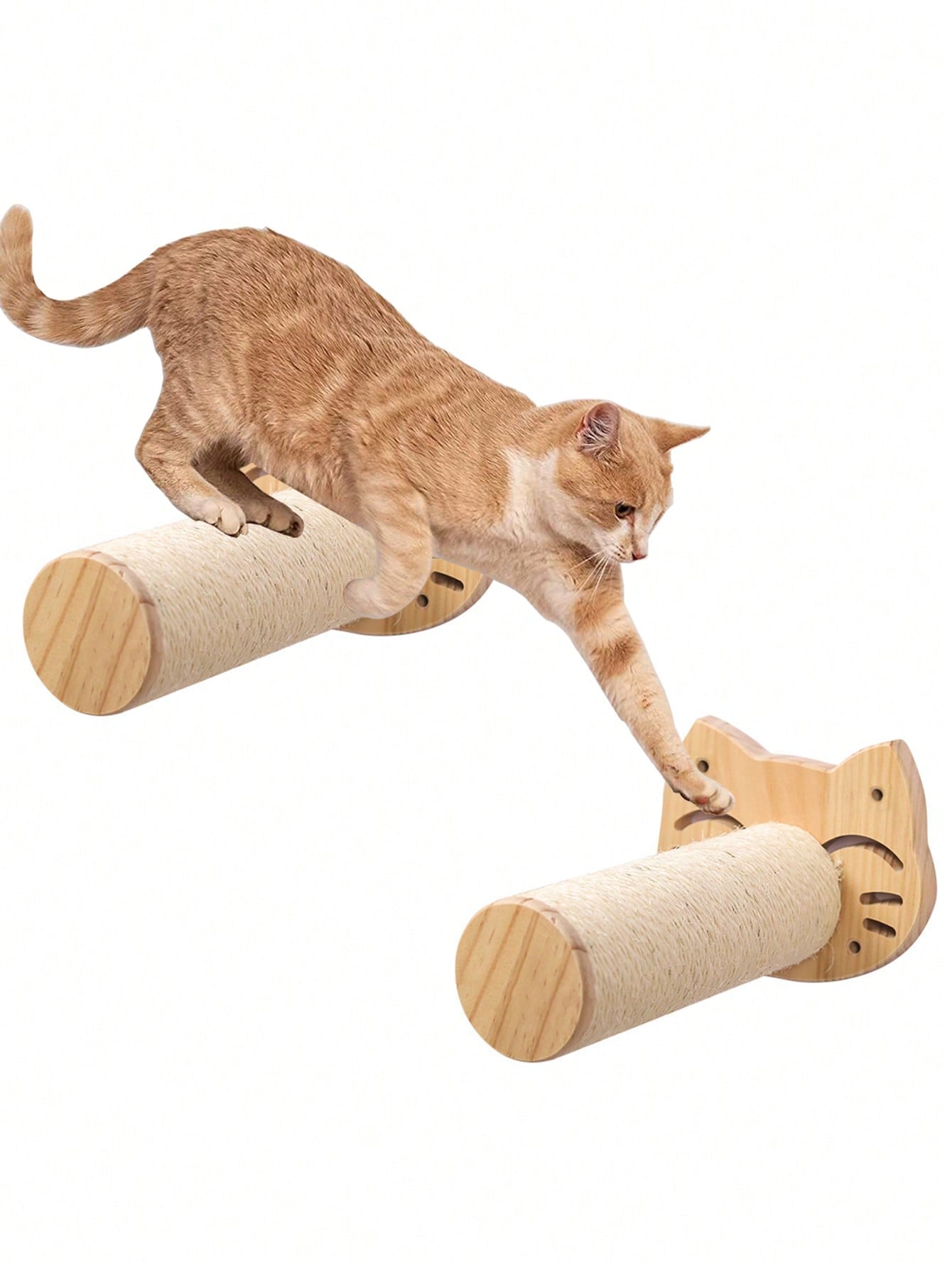 1pc Wooden Cat Decor Cat Climbing Step For Cat For Play