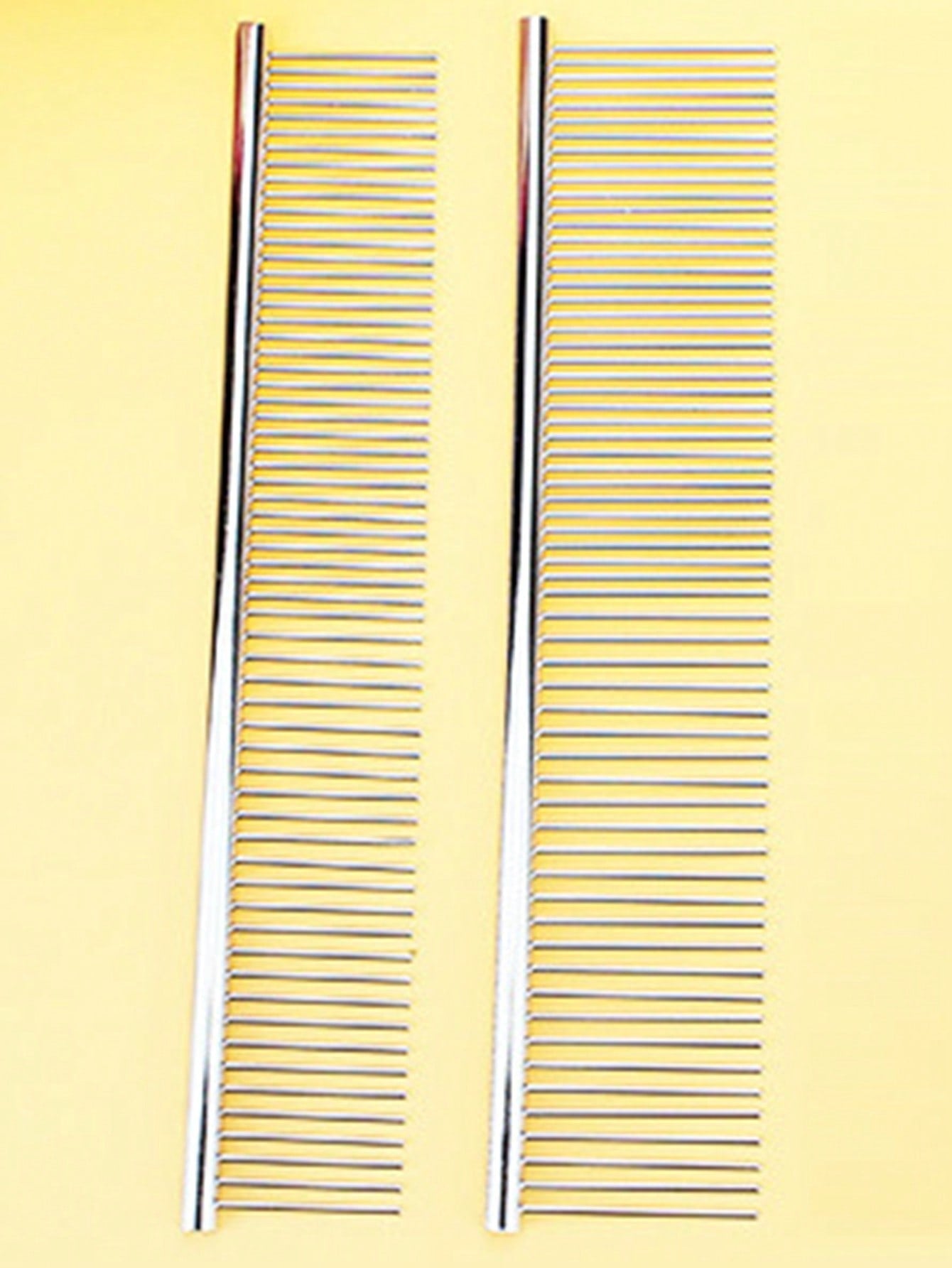 1pc Stainless Steel Pet Hair Remover Comb For Dog And Cat For Grooming