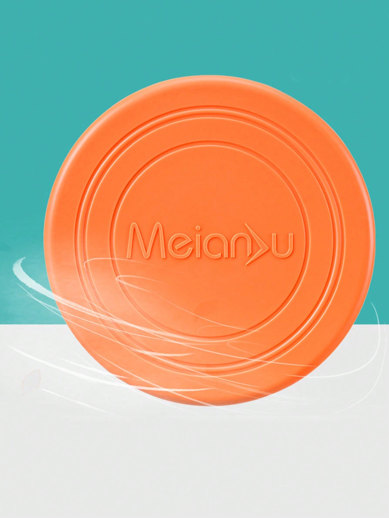 1pc Solid Color Pet Flying Disk For Dog For Training