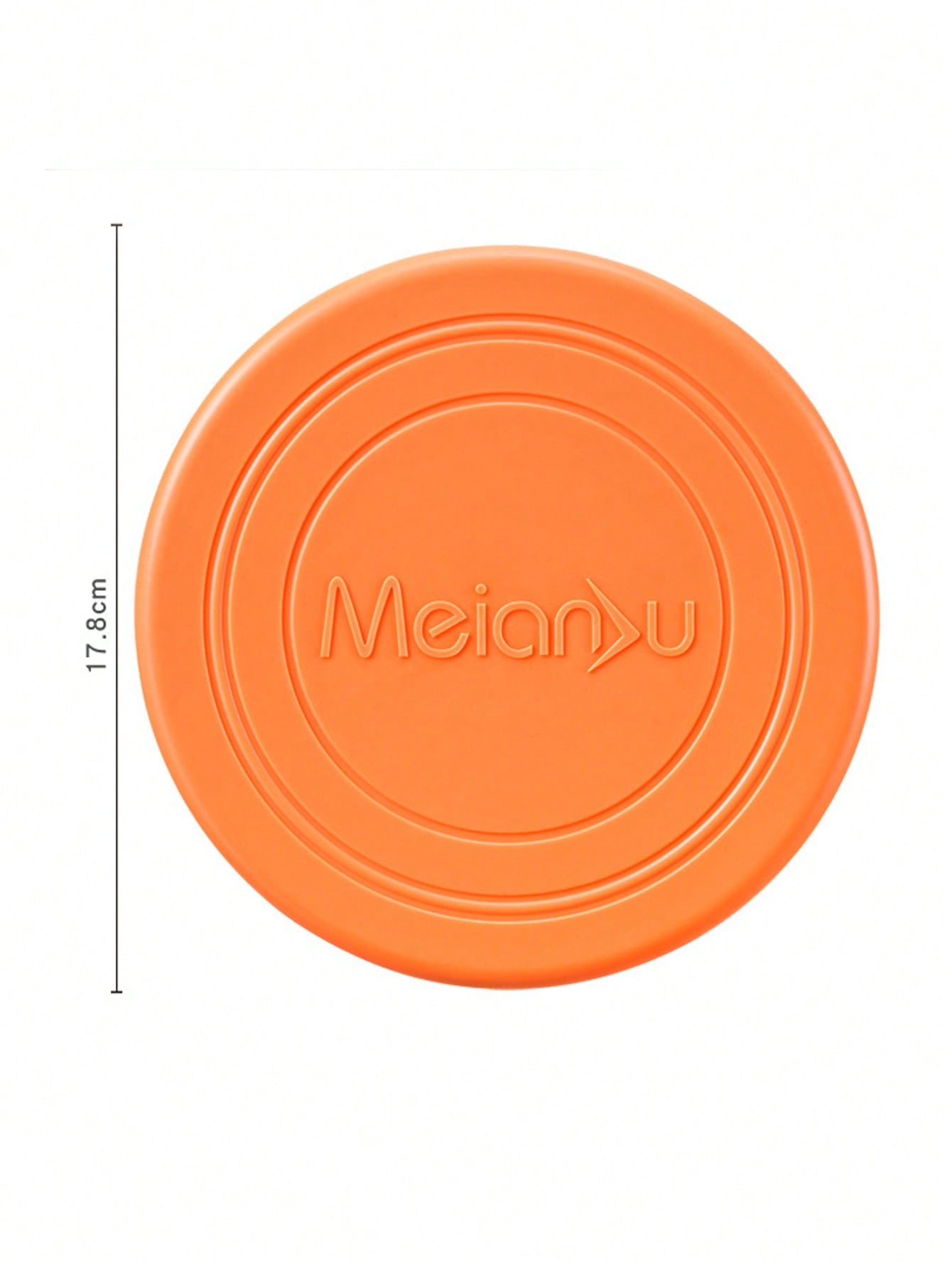 1pc Solid Color Pet Flying Disk For Dog For Training