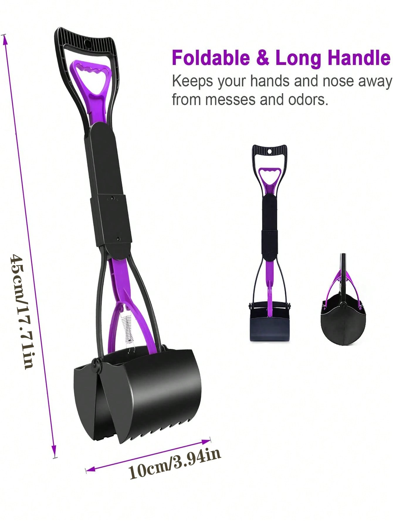 1pc Portable Pet Poop Picker For Dog And Cat For Cleaning